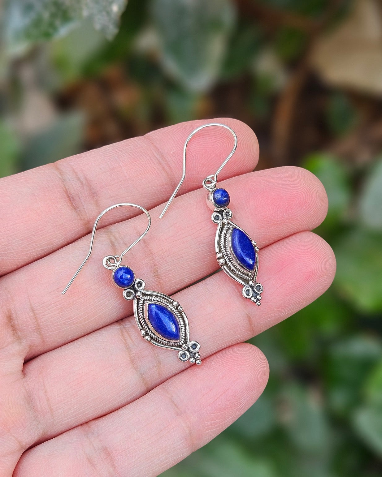 Lapis Lazuli Oorbellen Belina