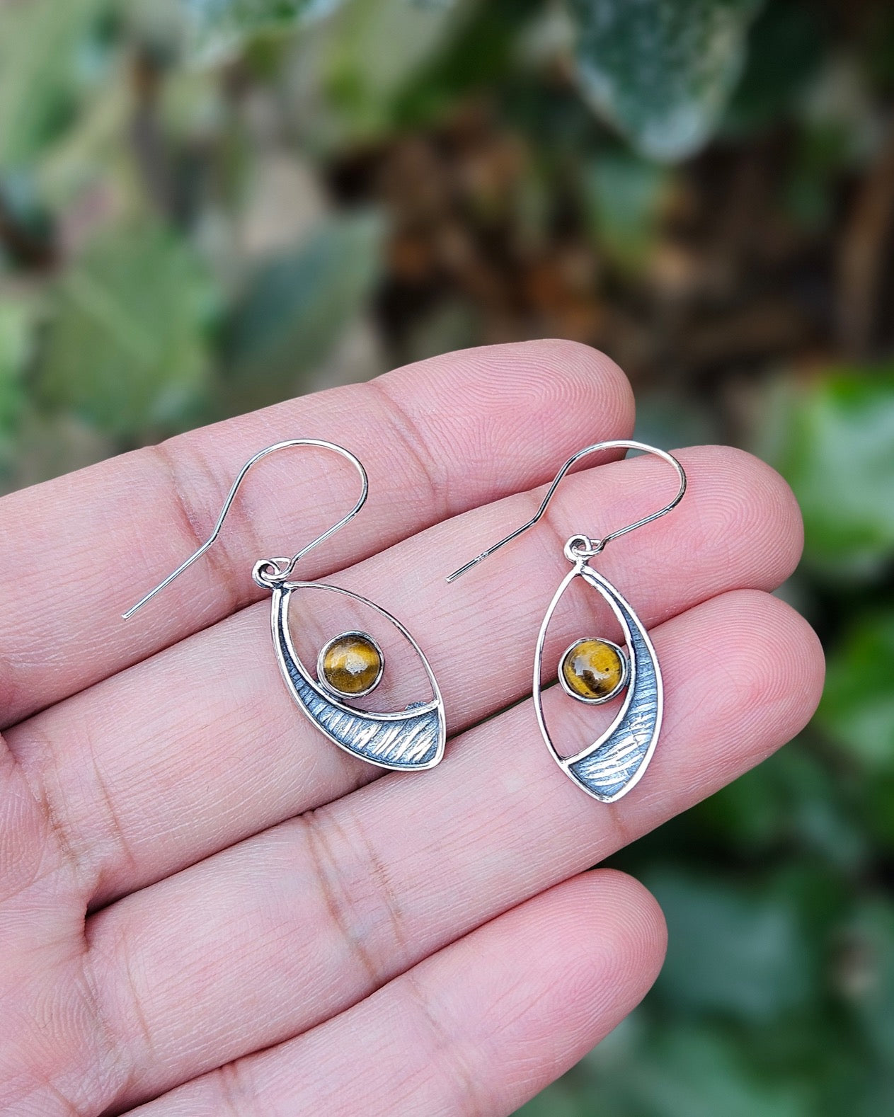 Tijgeroog Oorhangers Umika