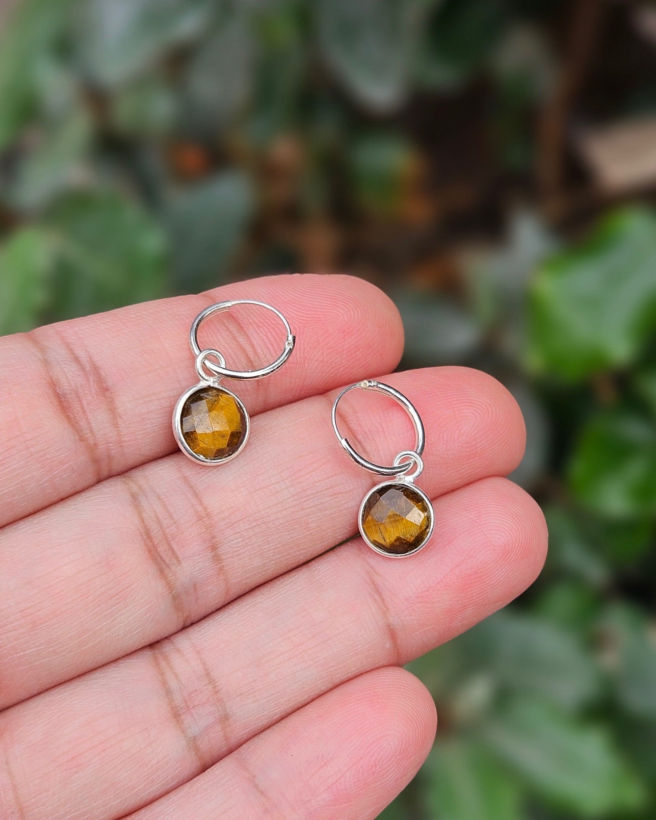 Tiger Eye Earrings