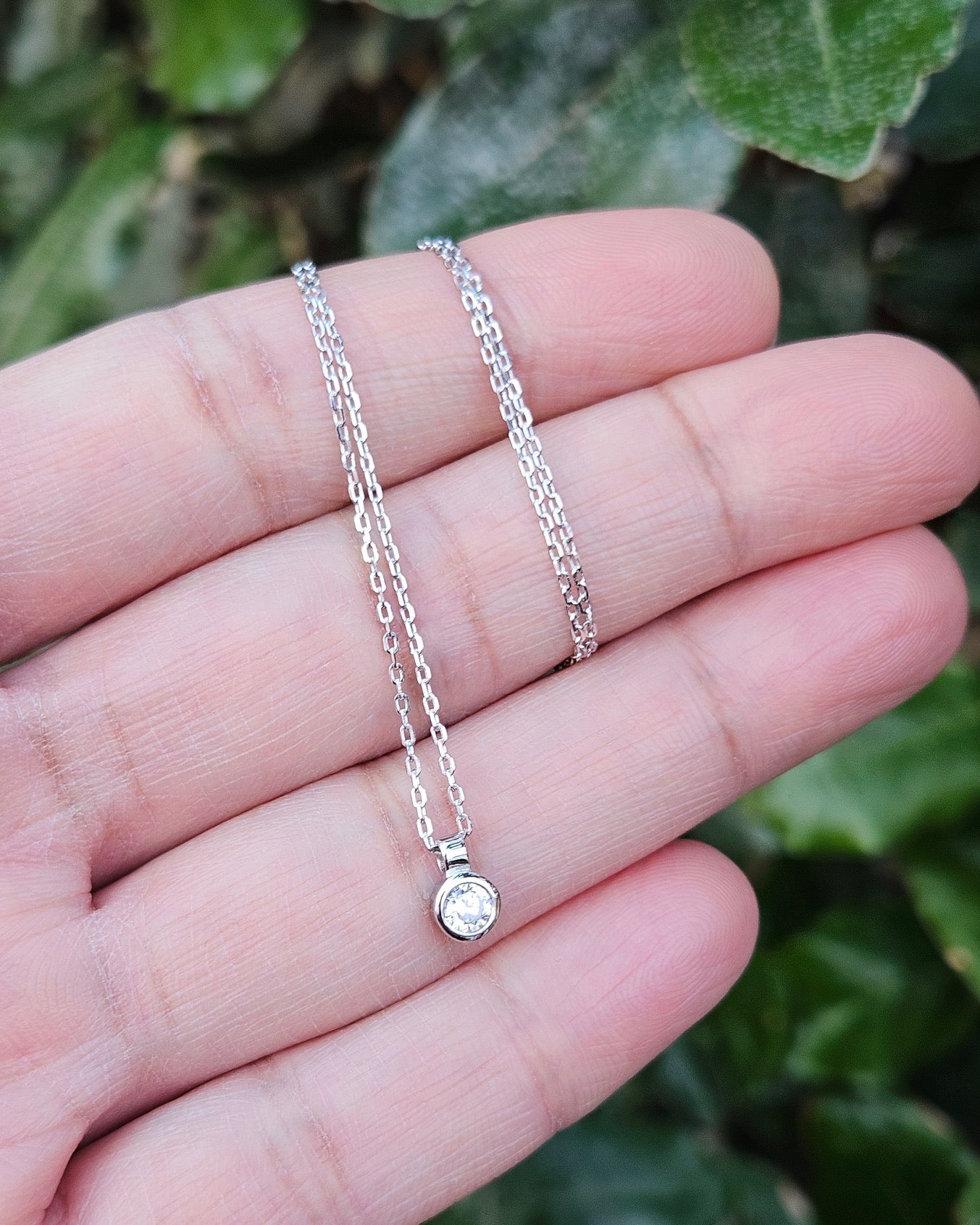 Zirkonia Ketting