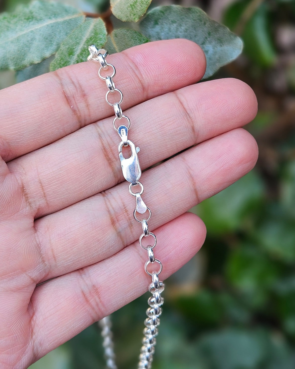 Jasseron Ketting ZIlver 45cm