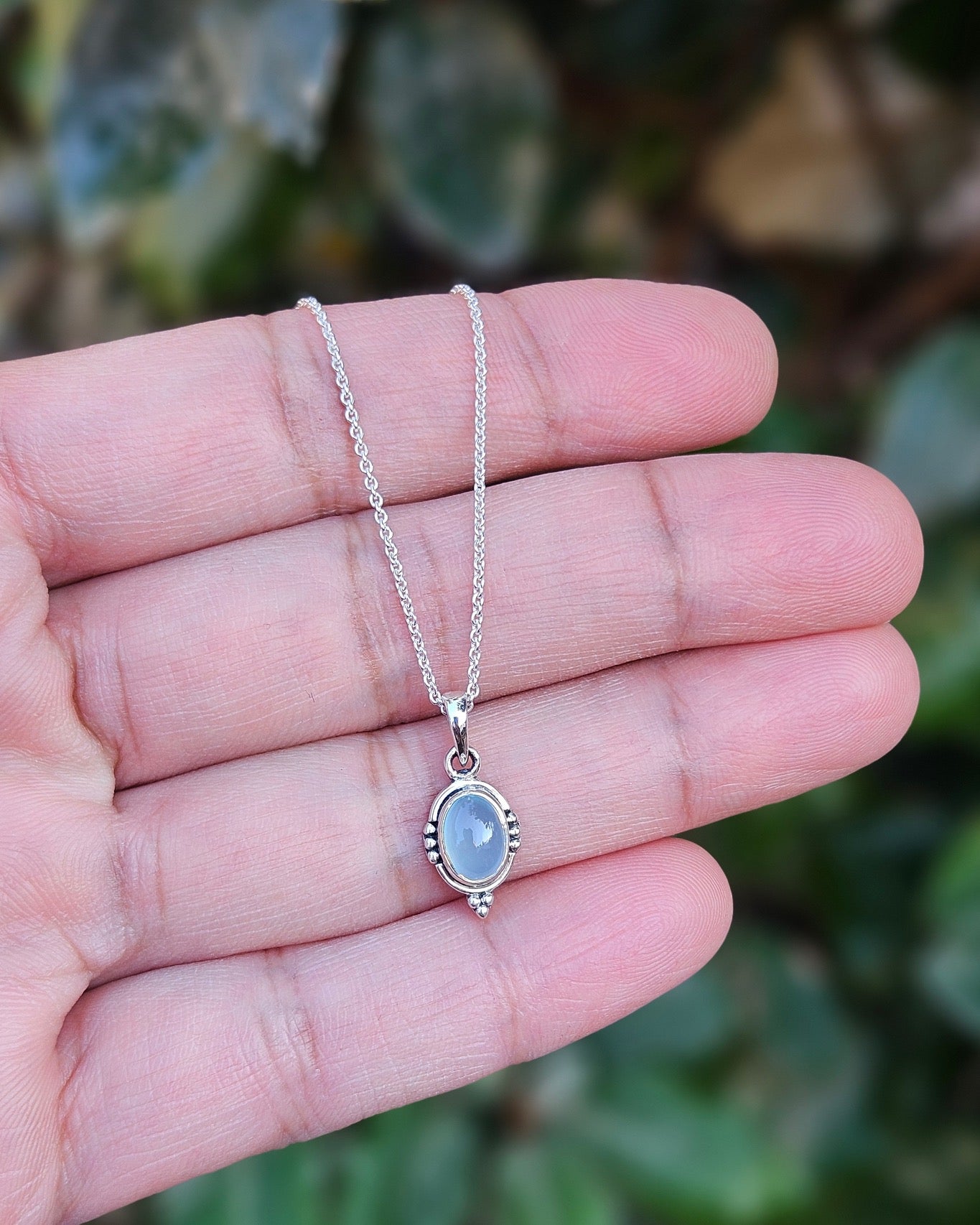 Chalcedony Necklace Adaya