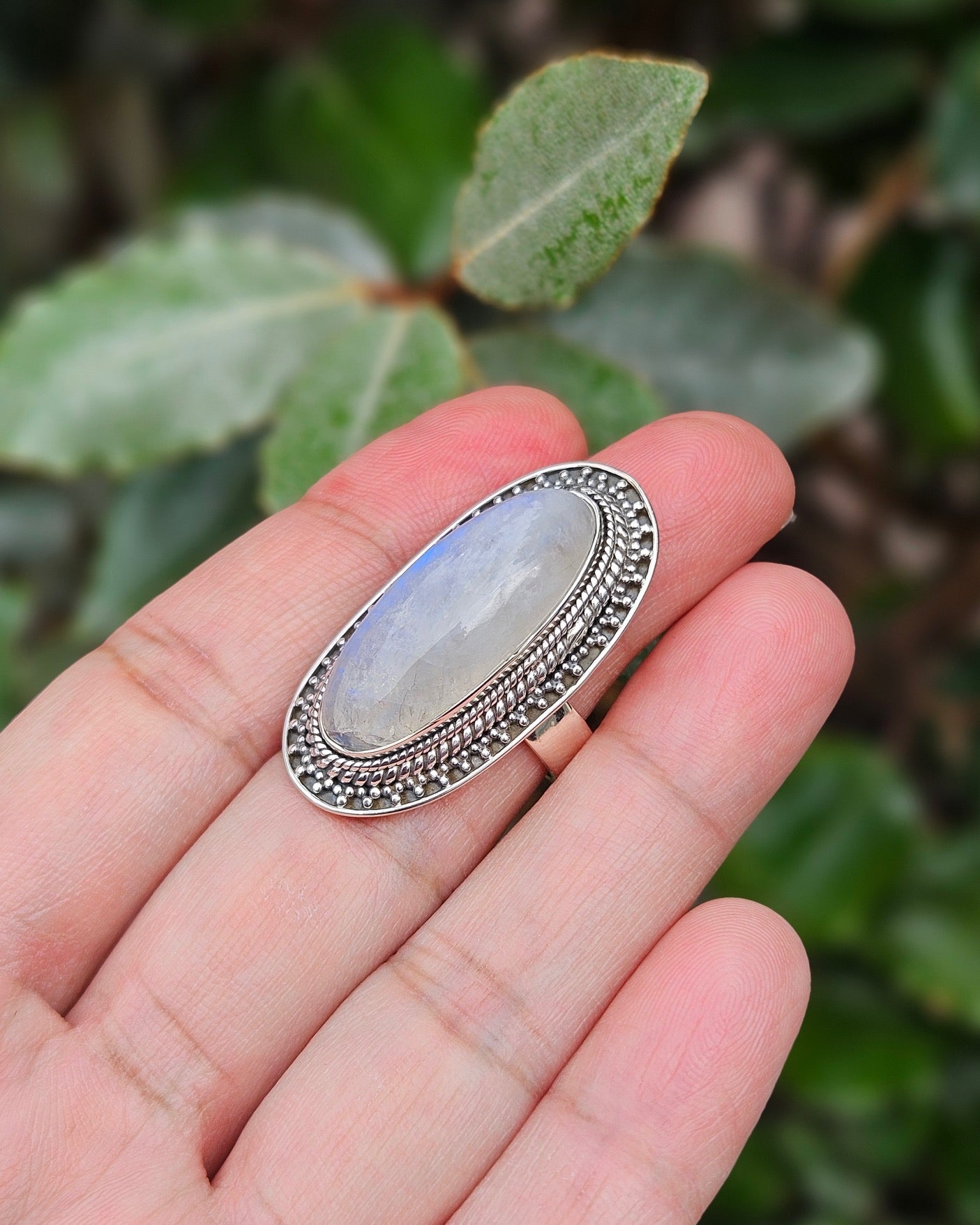 Maansteen Statement Ring Nima