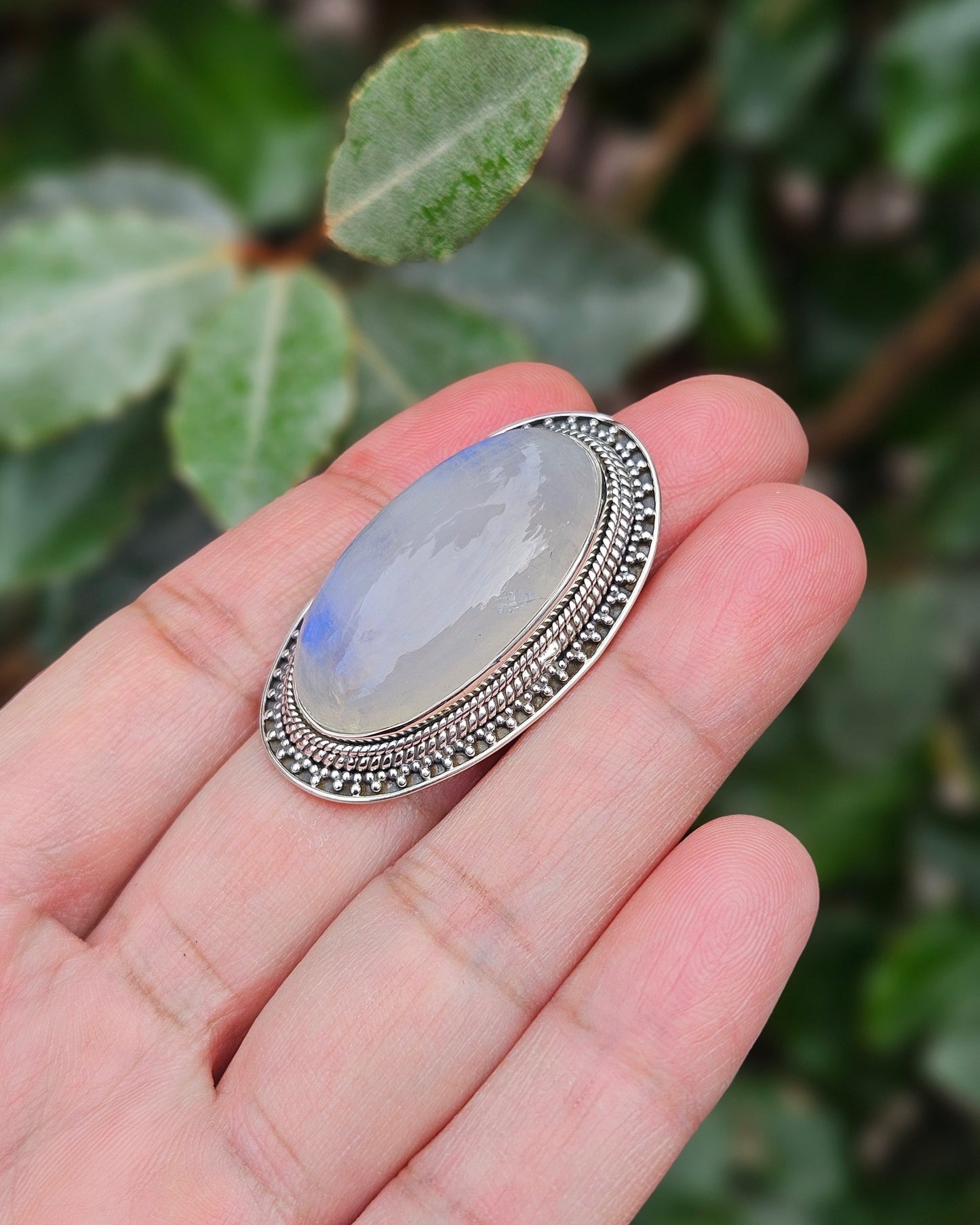 Maansteen Statement Ring Lena