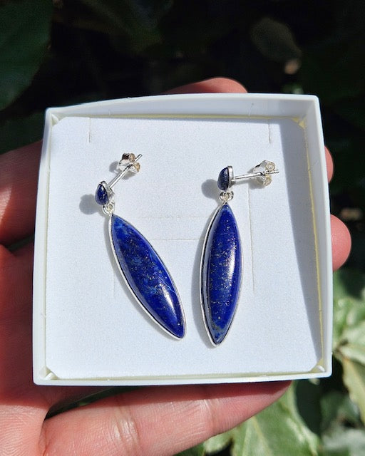 Lapis Lazuli Oorbellen