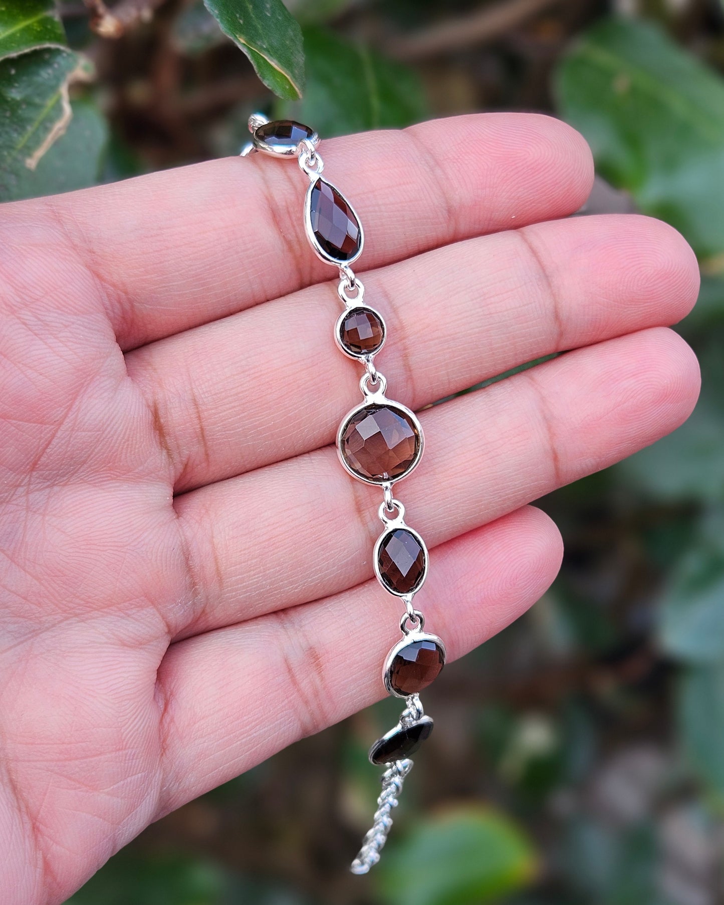 Smoky Quartz Bracelet Juno