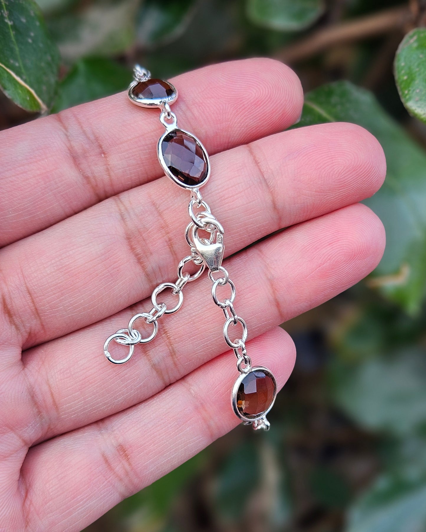 Smoky Quartz Bracelet Juno