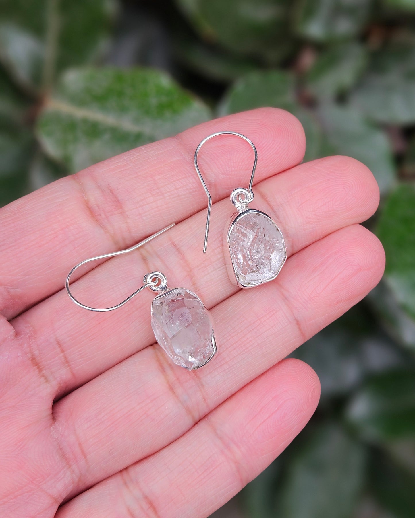 Ruwe Herkima Diamant Oorhangers Daiya