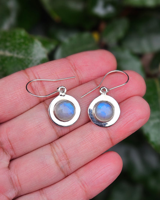 Maansteen Oorhangers Sereno
