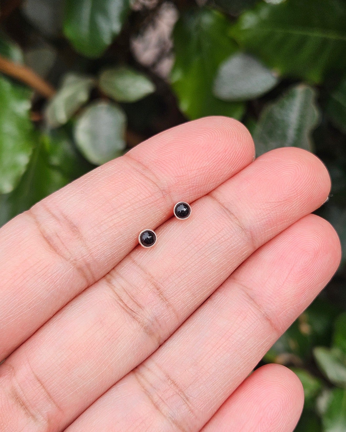 Onyx Stud Earrings