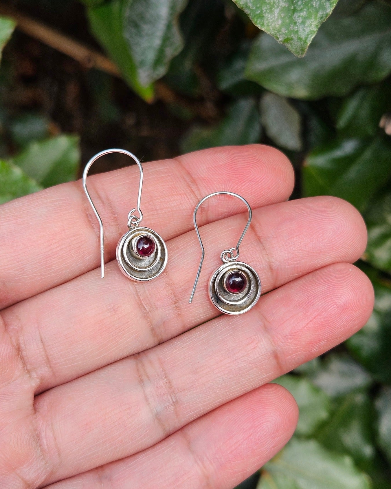 Garnet Earrings