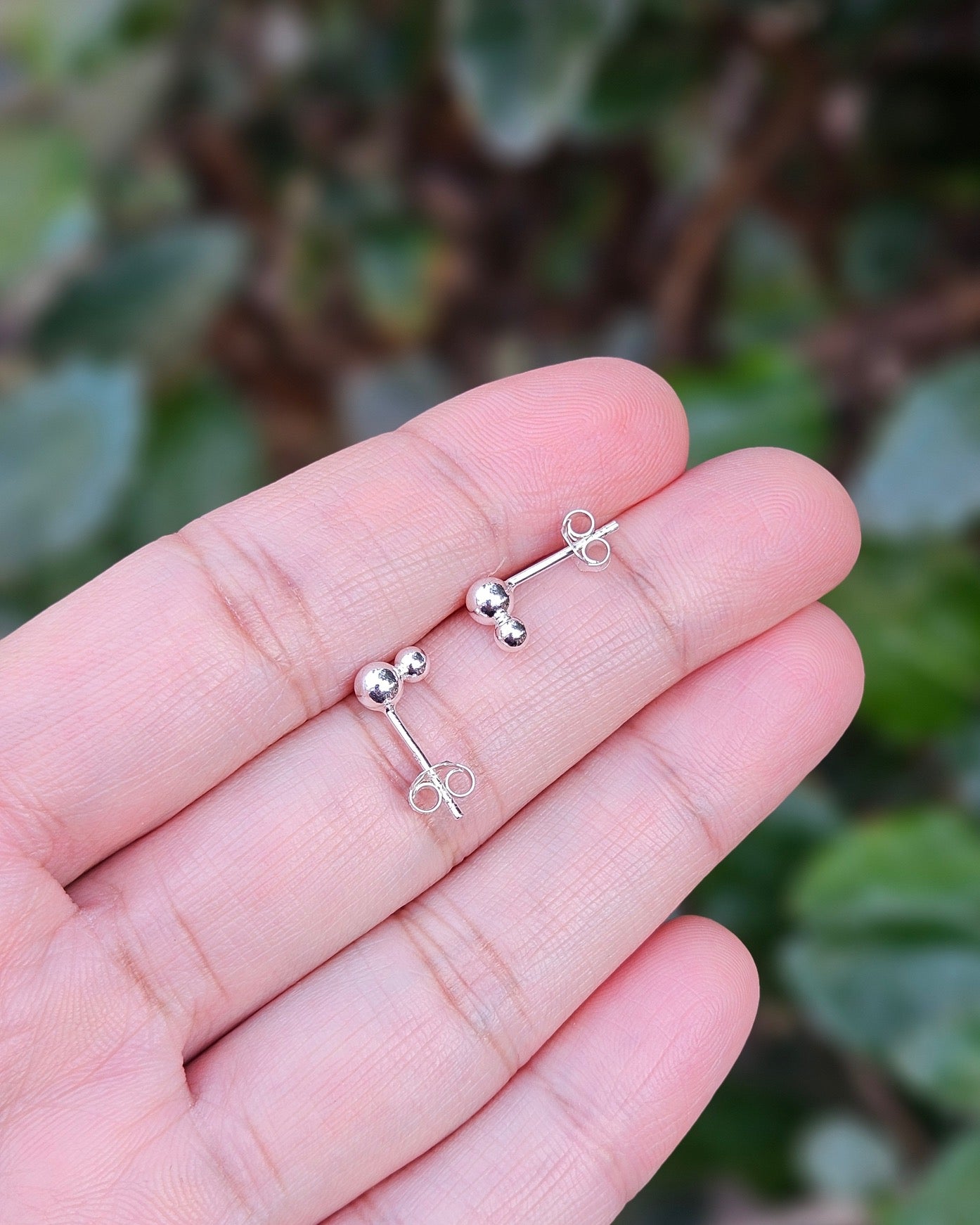 Dubbele Bolletjes Oorknoppen - Anh