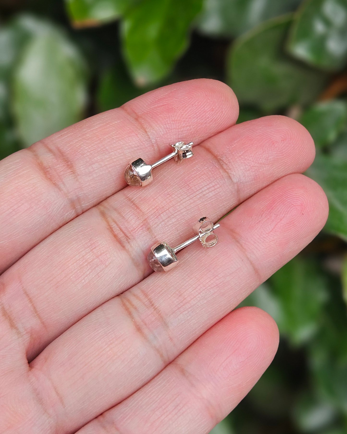 Tourmaline Earrings Light Pink Rixt