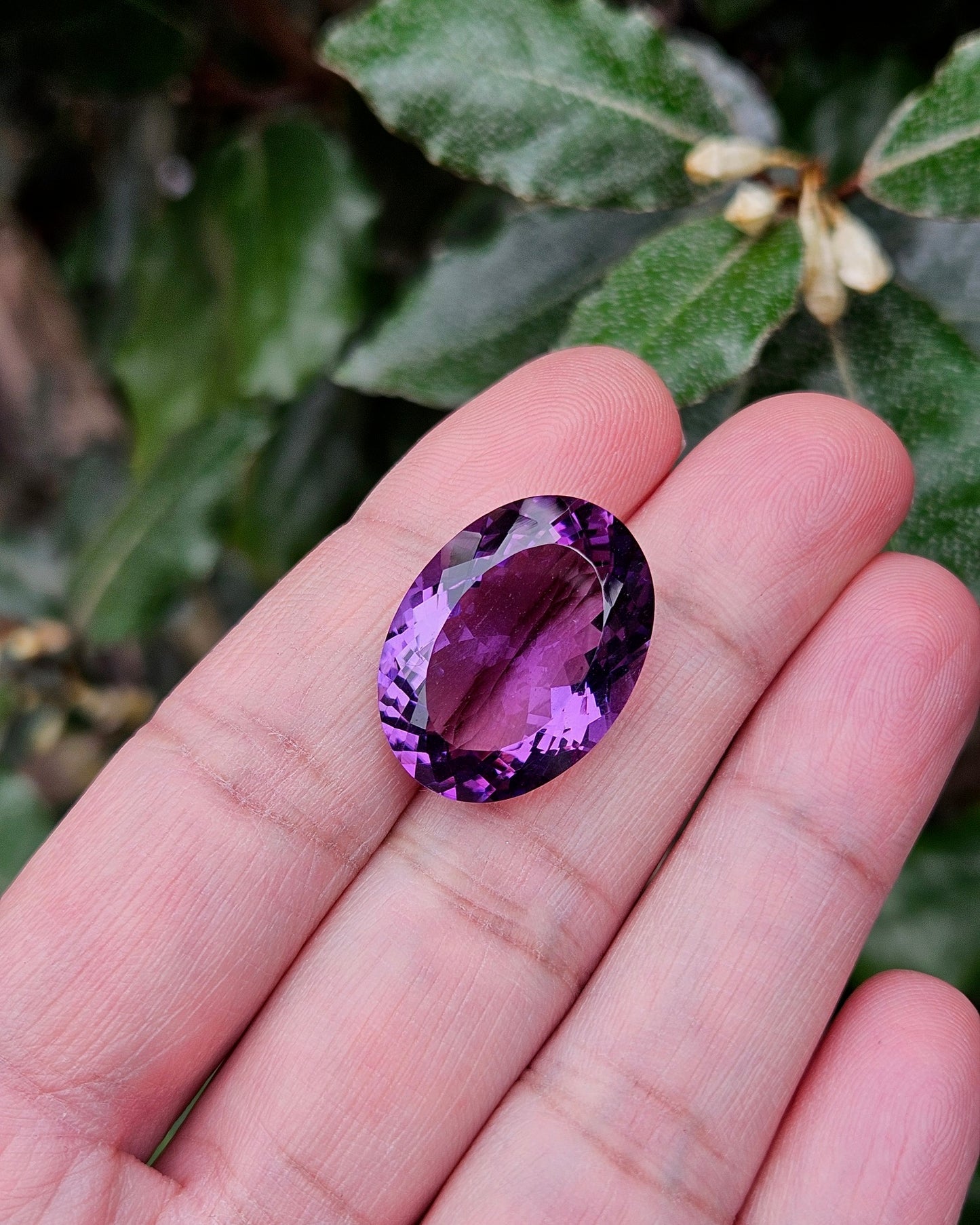 Semi-precious stone Amethyst Adara