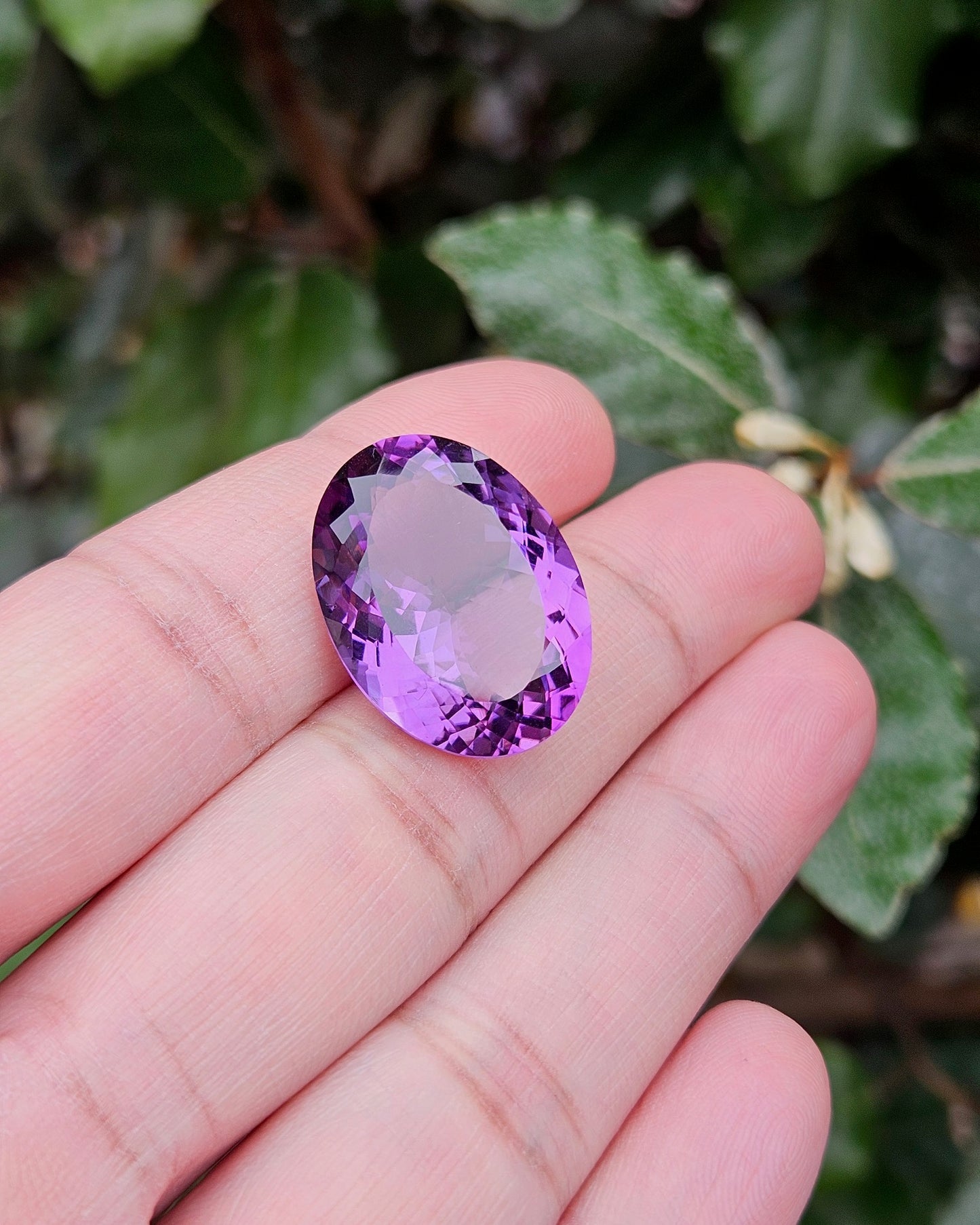 Semi-precious stone Amethyst Adara