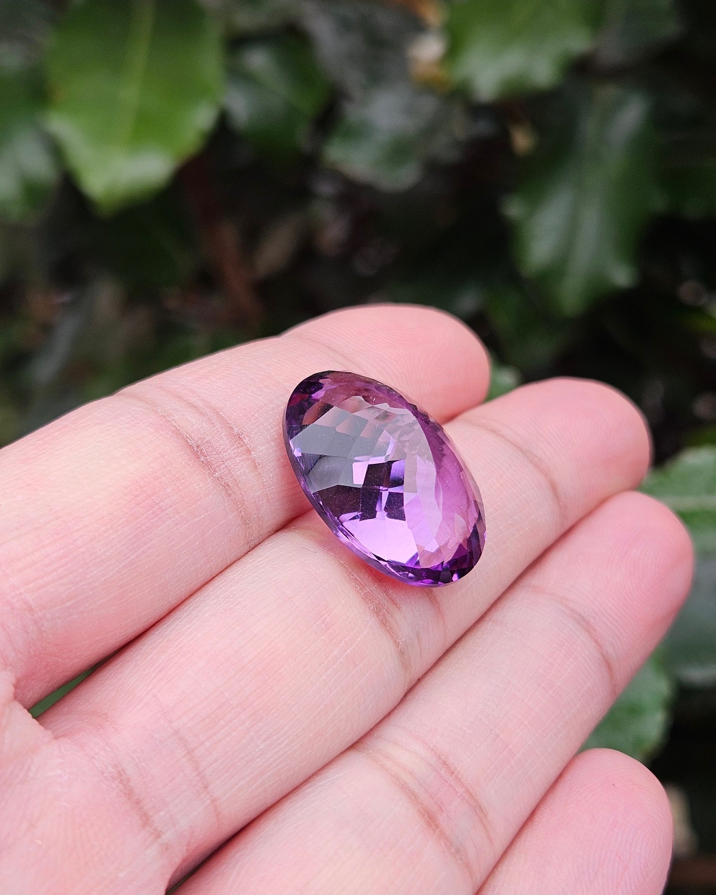 Semi-precious stone Amethyst Adara