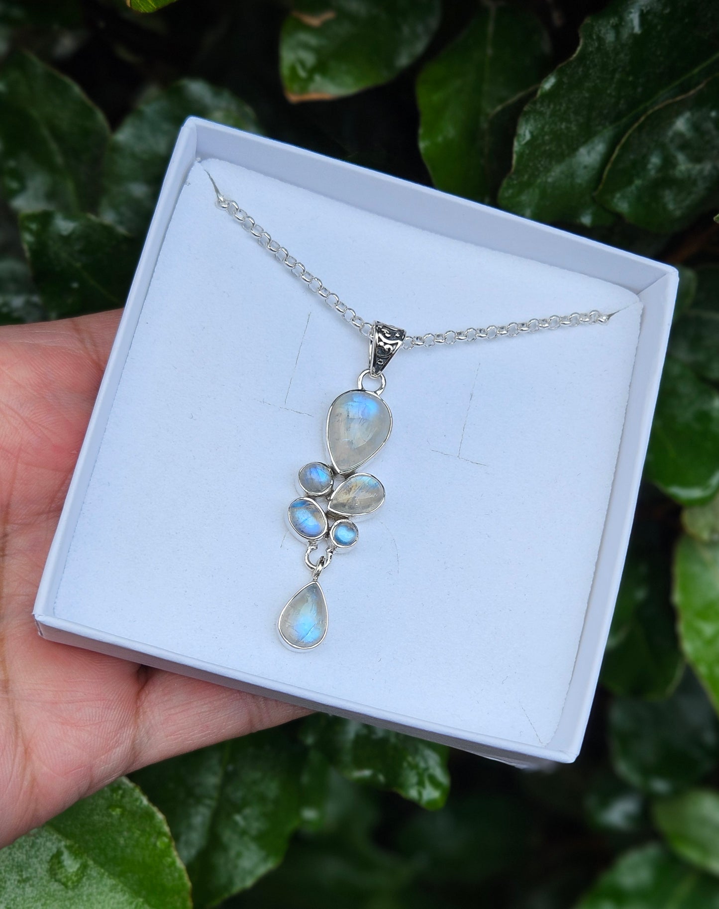 Maansteen Ketting Jiya