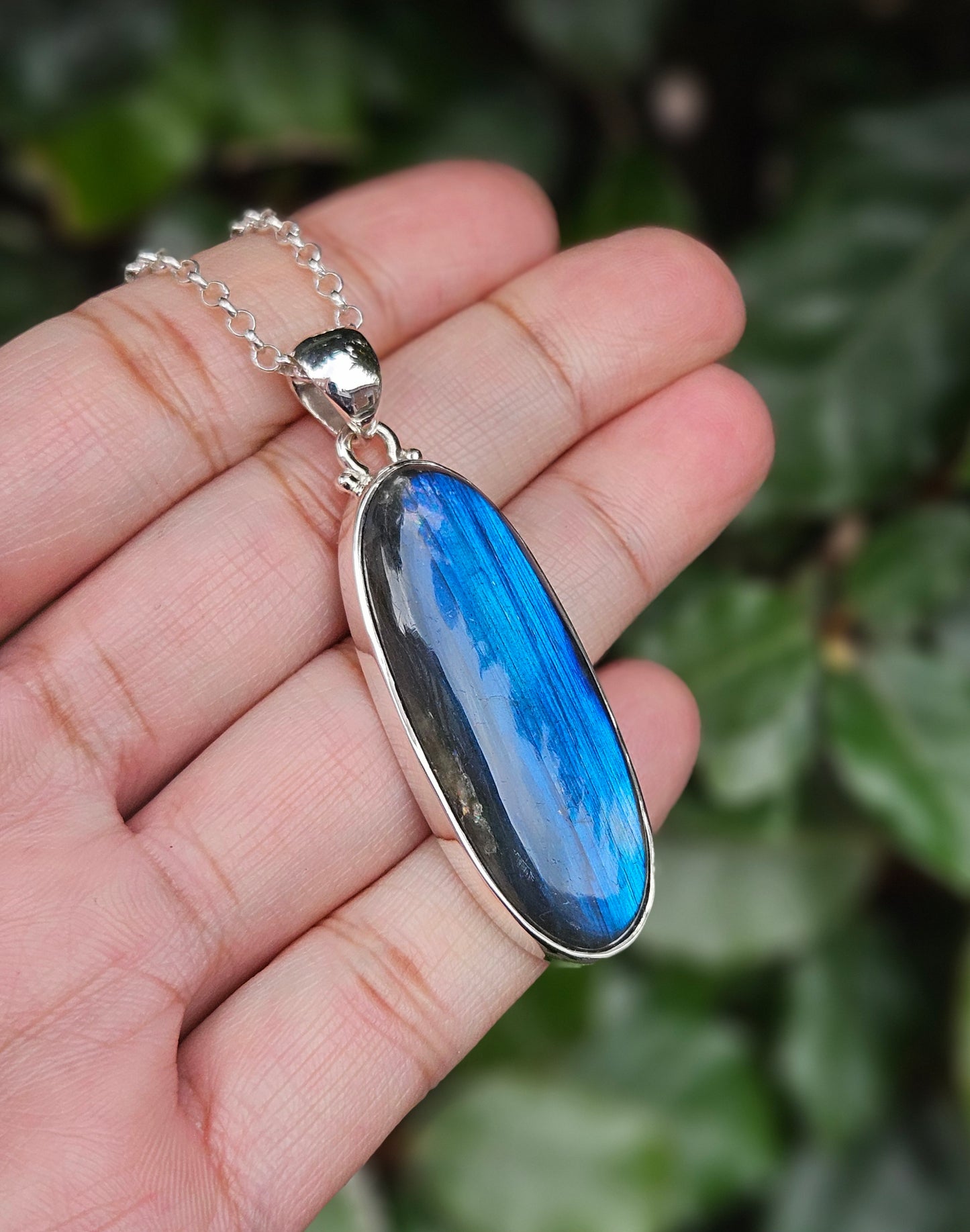 Labradorite Necklace Fahari