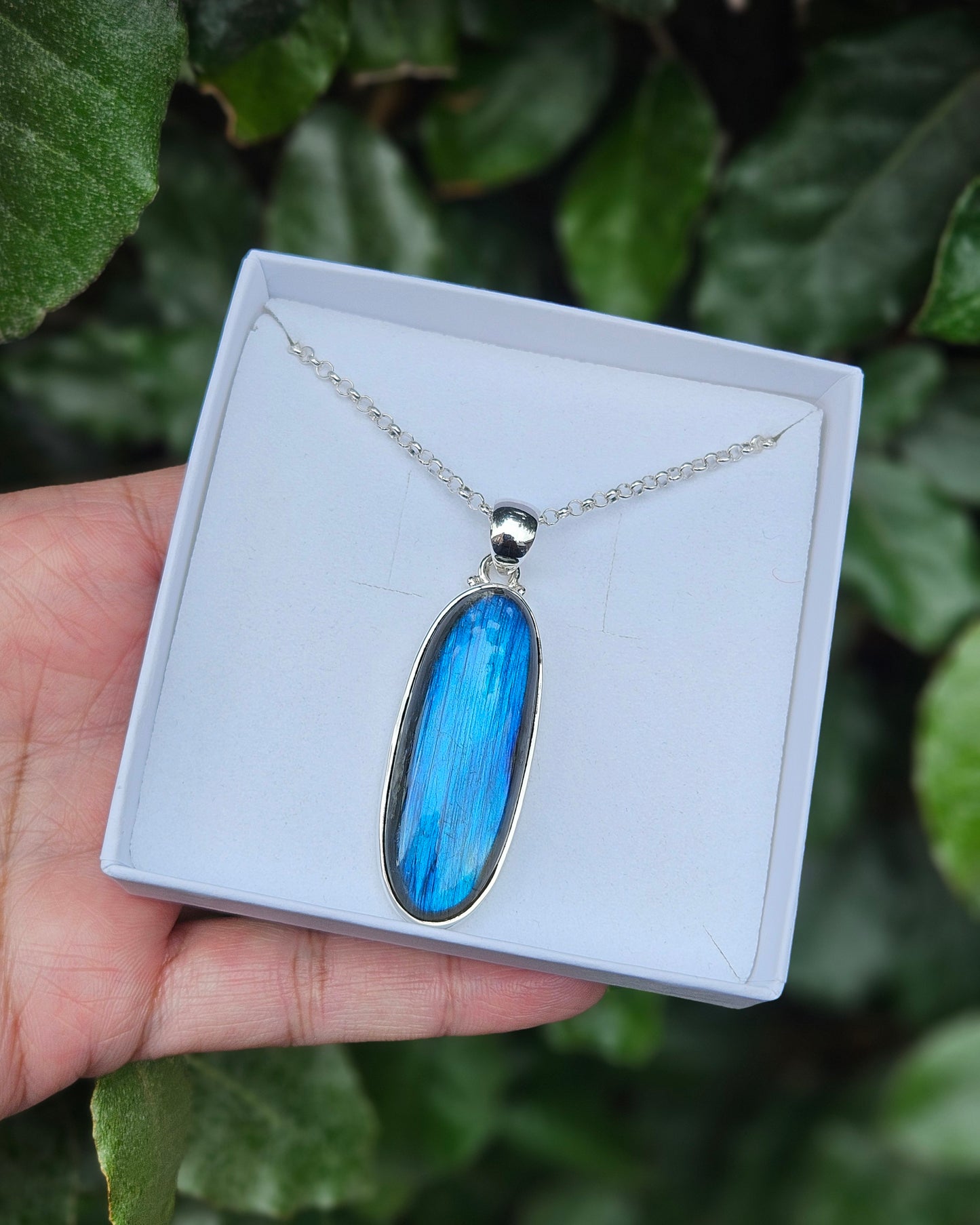 Labradorite Necklace Fahari