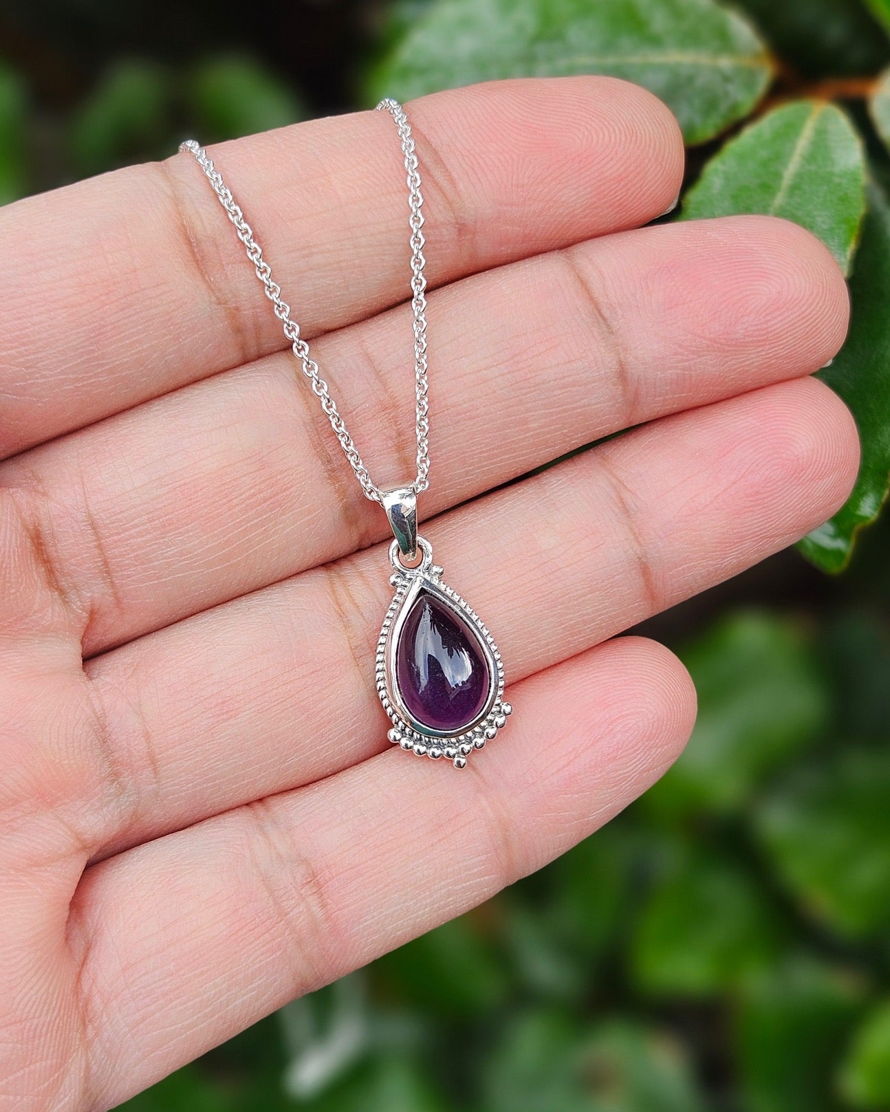 Amethyst Necklace Adiva