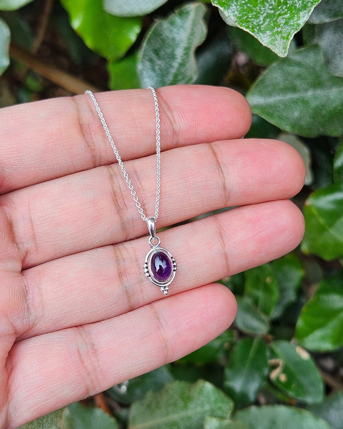 Amethyst Necklace Ciel