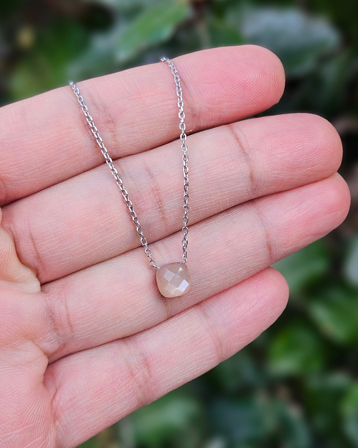 Moonstone Necklace Minoo