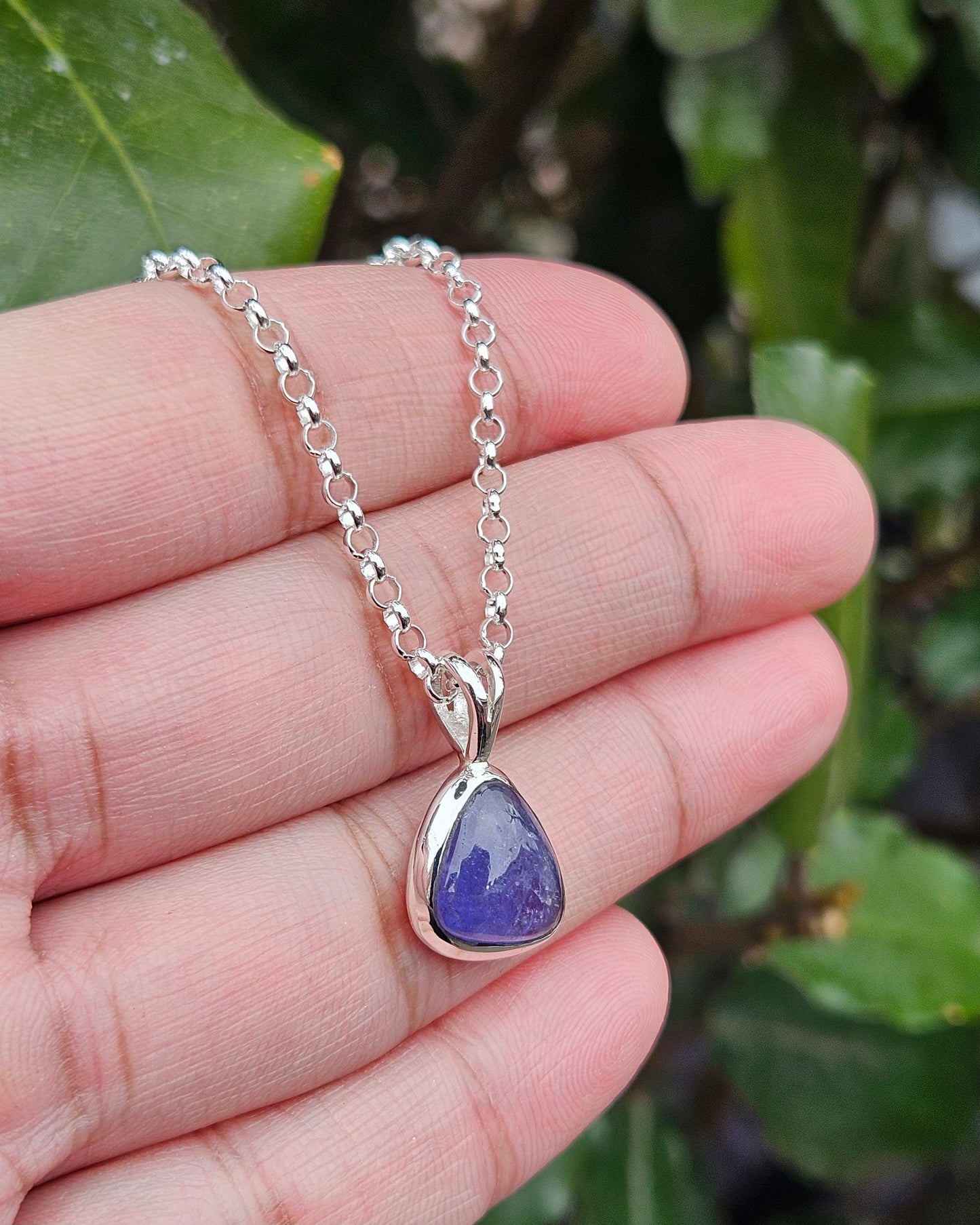 Tanzaniet Ketting Hazel