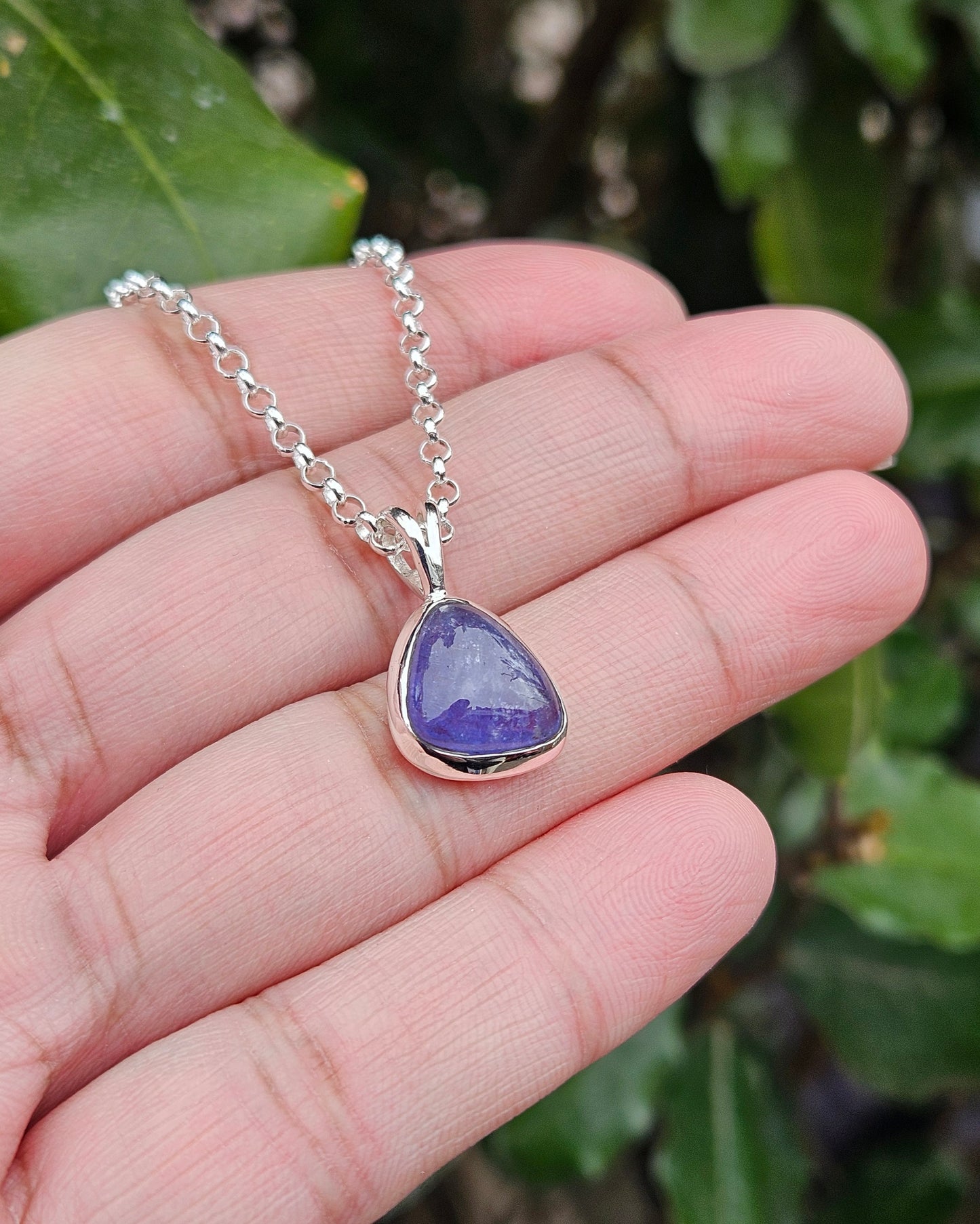 Tanzaniet Ketting Hazel
