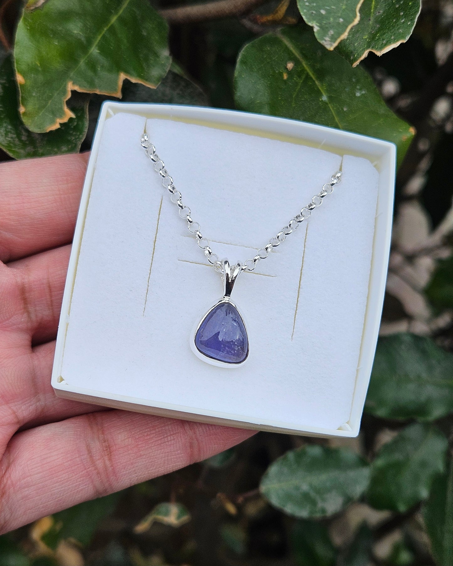 Tanzaniet Ketting Hazel