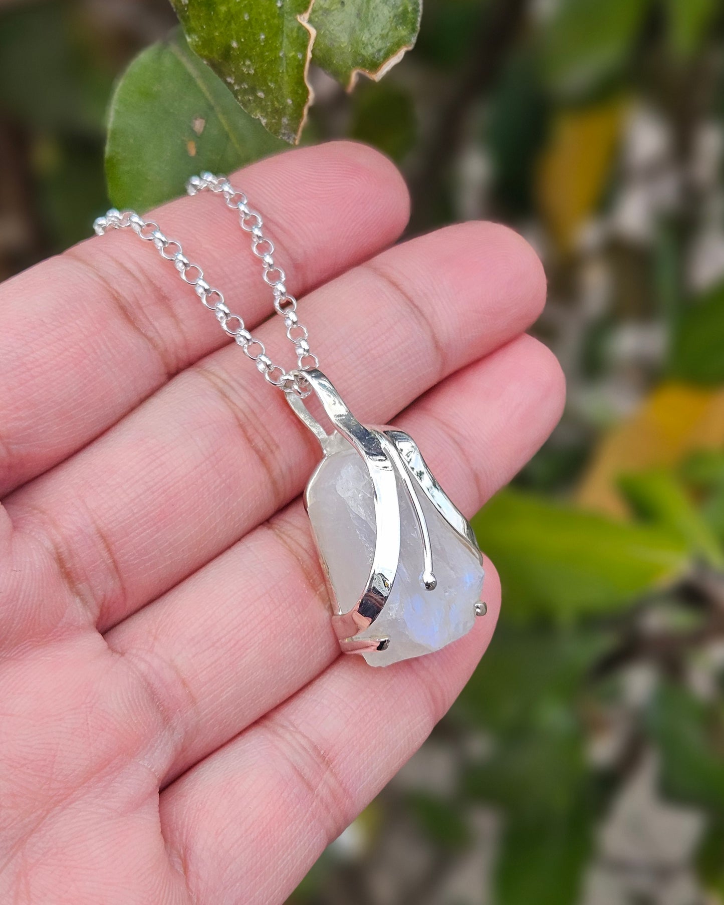 Maansteen Ketting Syra