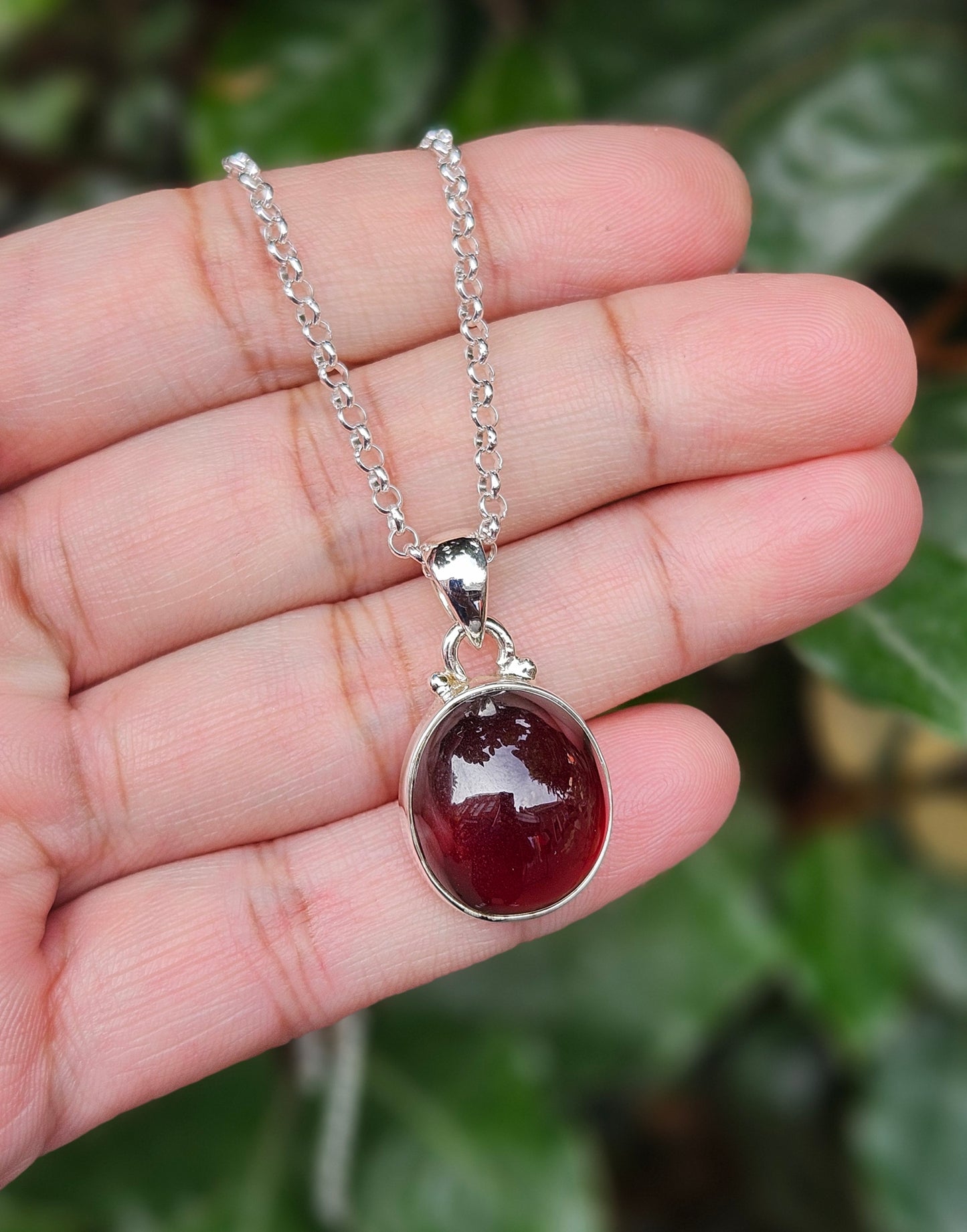 Granaat Ketting Leona