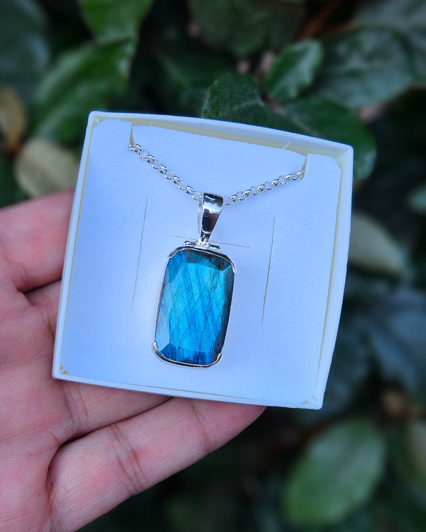 Labradoriet Ketting Elegence