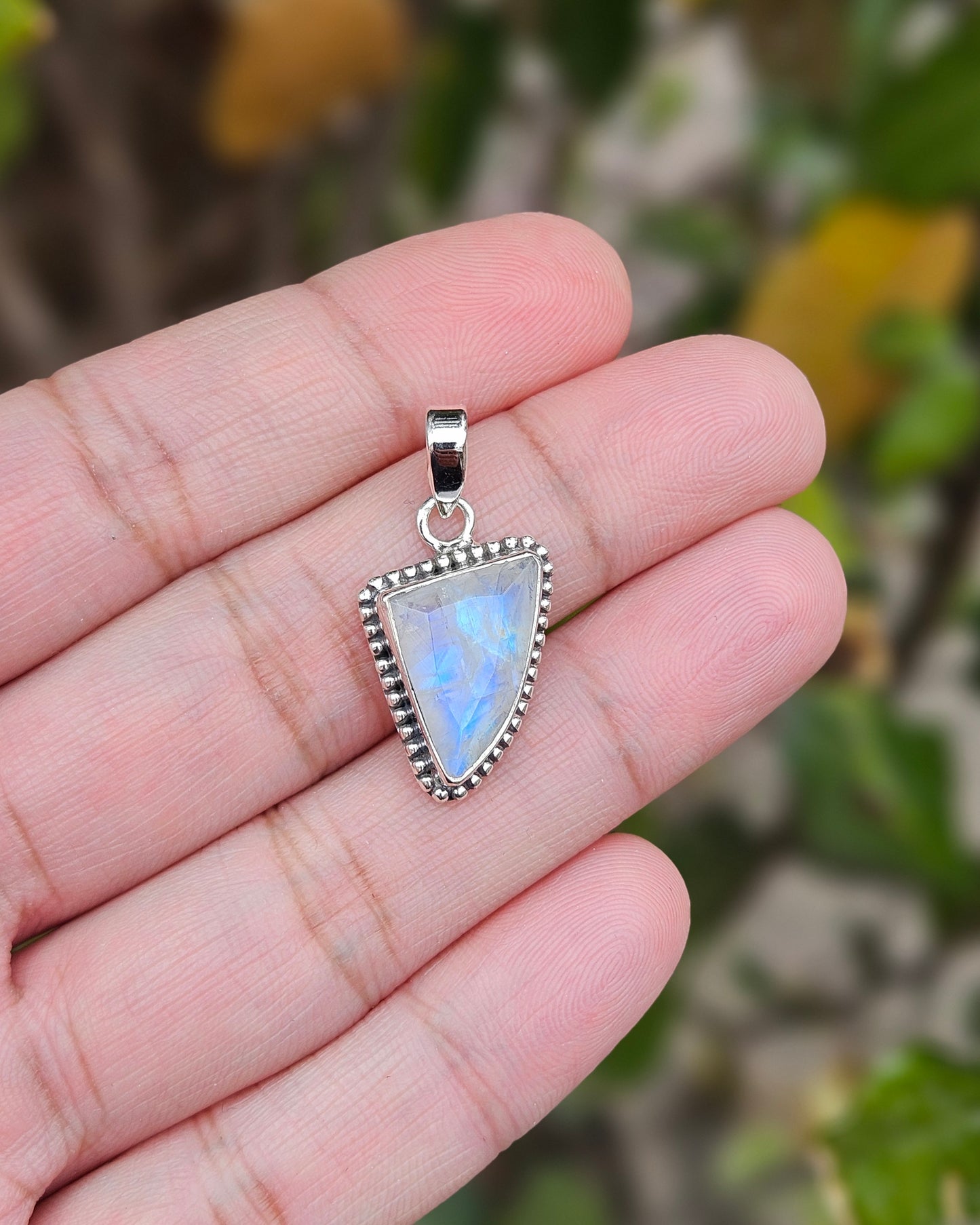 Moonstone Pendant Infinity