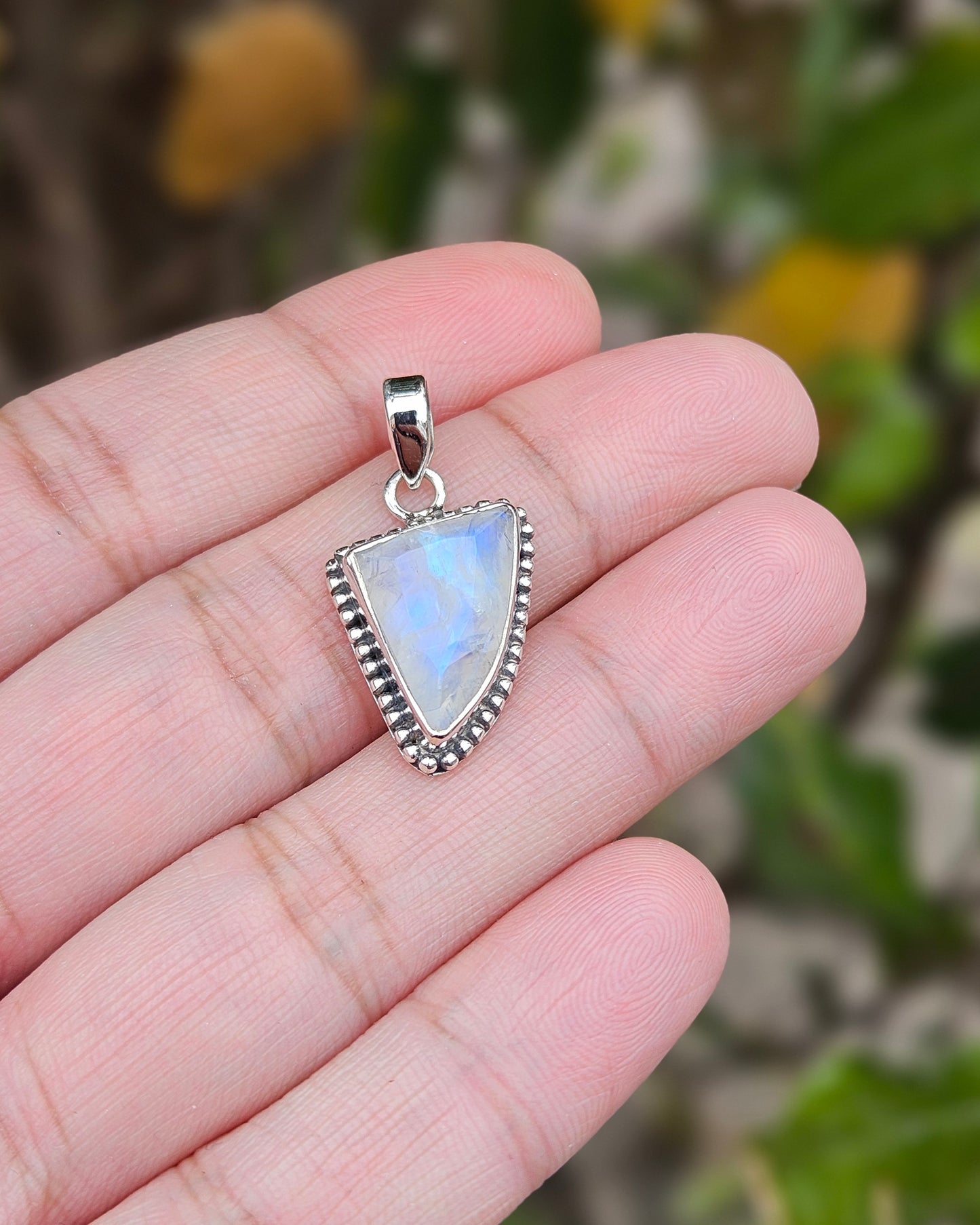 Moonstone Pendant Infinity
