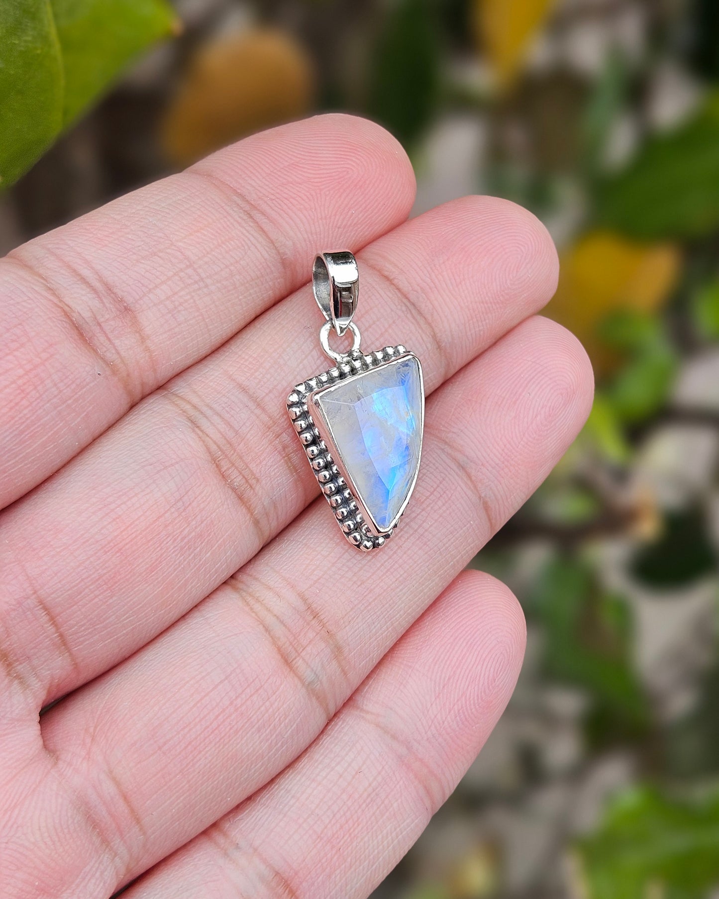 Moonstone Pendant Infinity