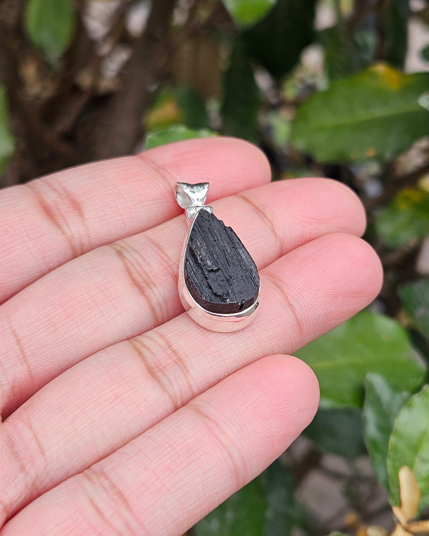 Black Tourmaline Pendant Siva
