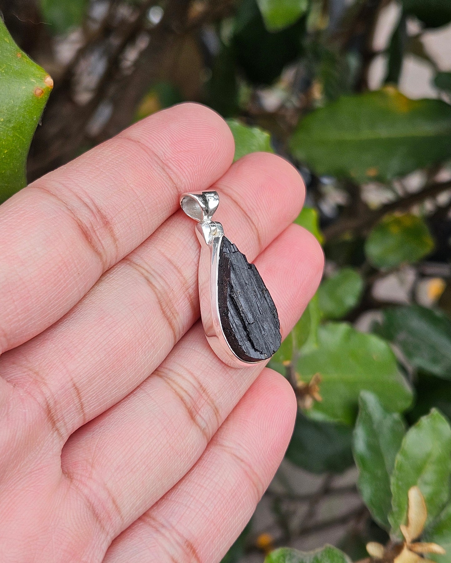 Black Tourmaline Pendant Siva