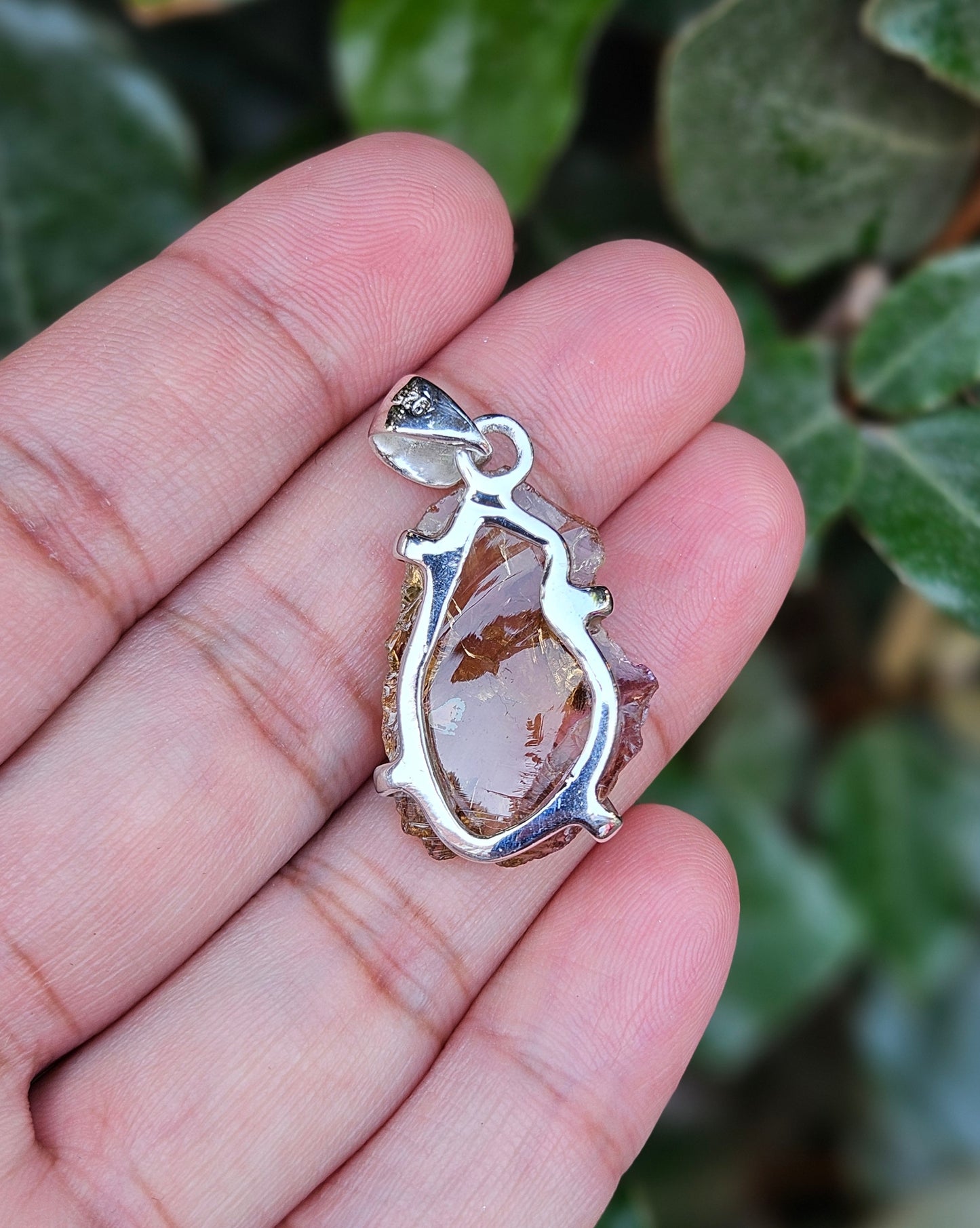 Ruwe Ametrine Hanger Amévia