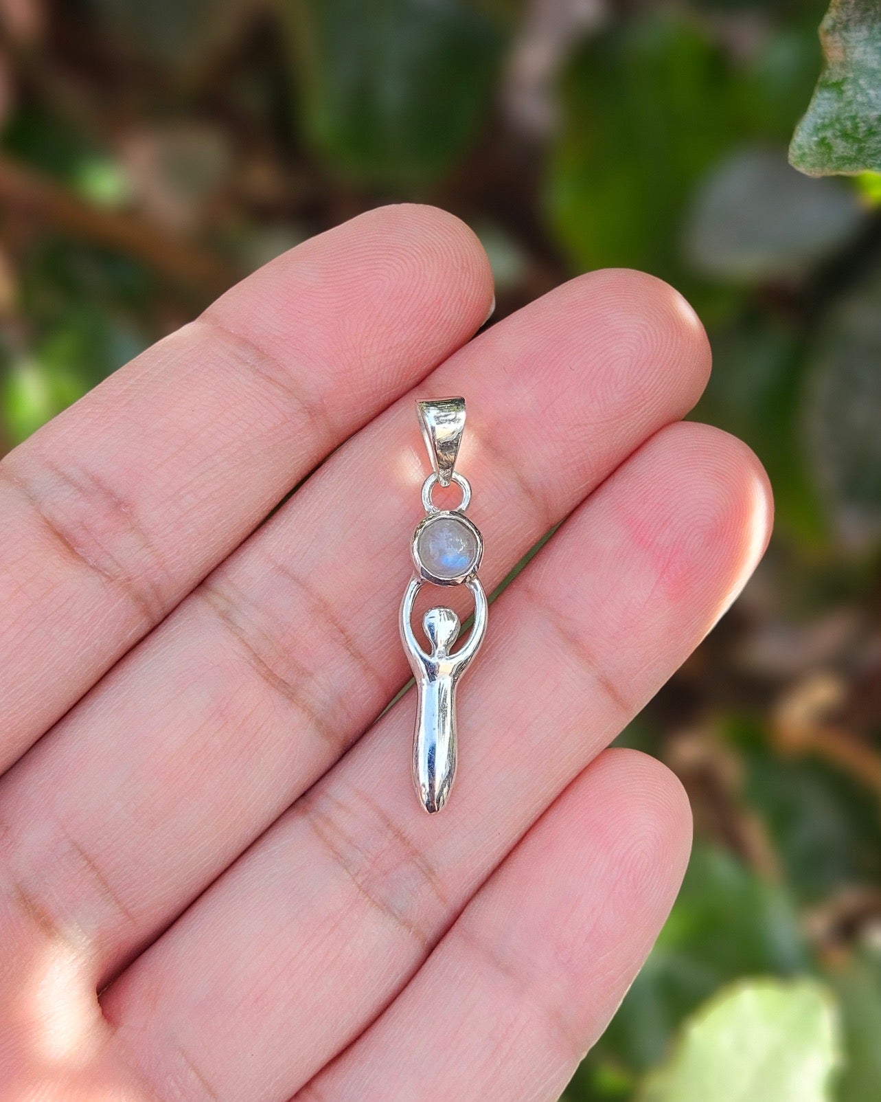 Gaia Moonstone Pendant