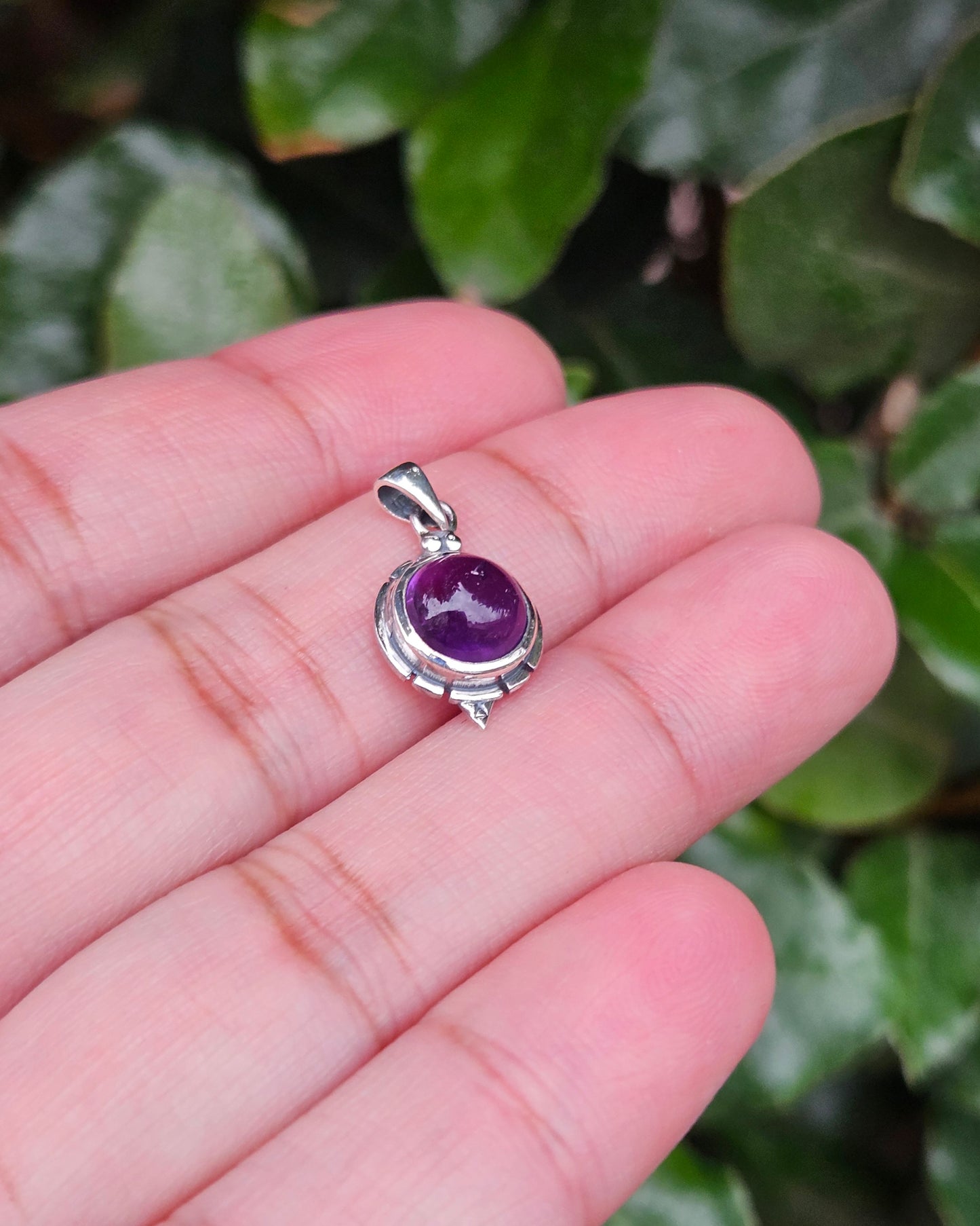 Amethyst Pendant Hilde