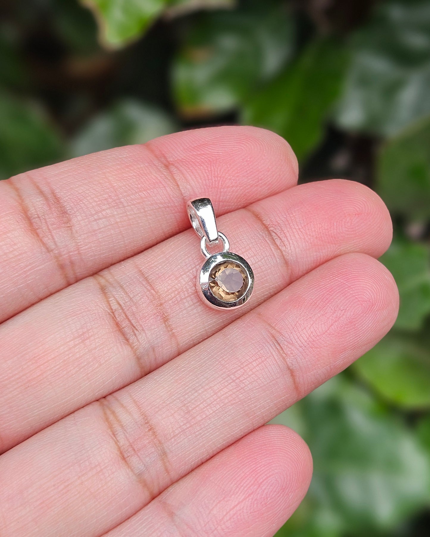 Smoky Quartz Pendant Pip