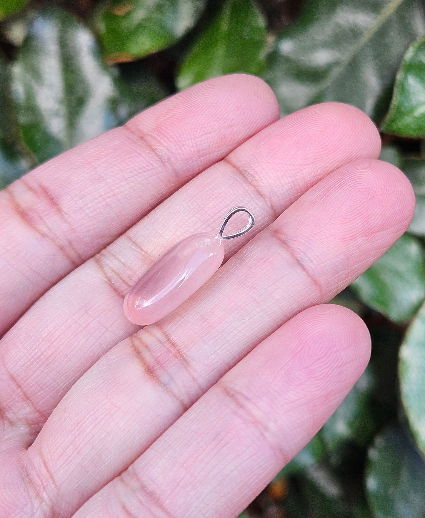 Rose Quartz Pendant Hana