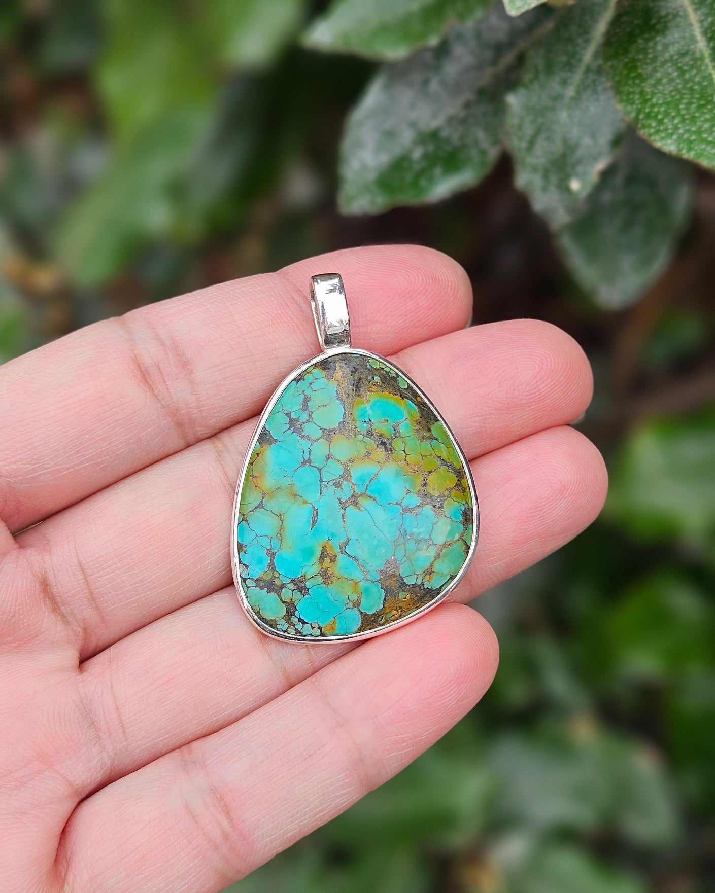 Turquoise Pendant - Artemis