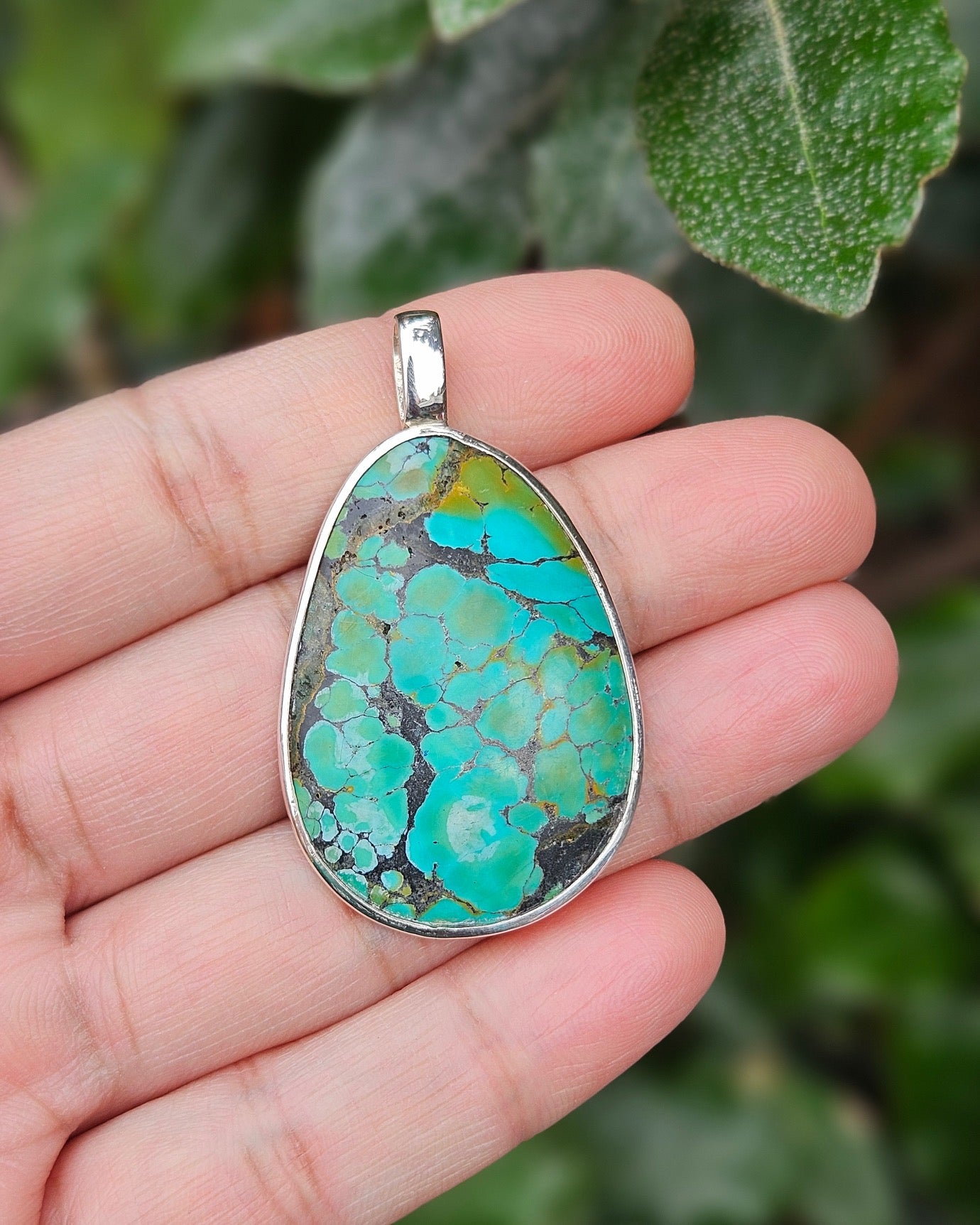 Turquoise Pendant - Zeus