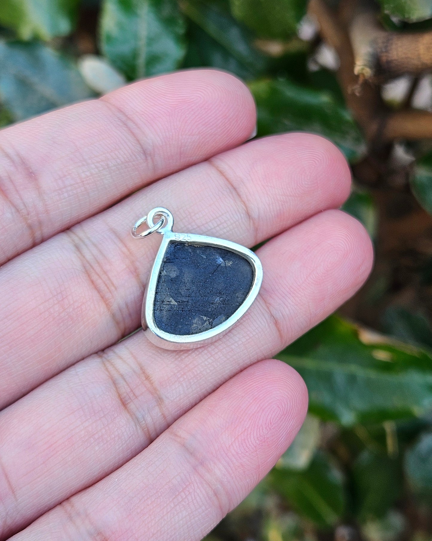 Raw Black Tourmaline Pendant Amara