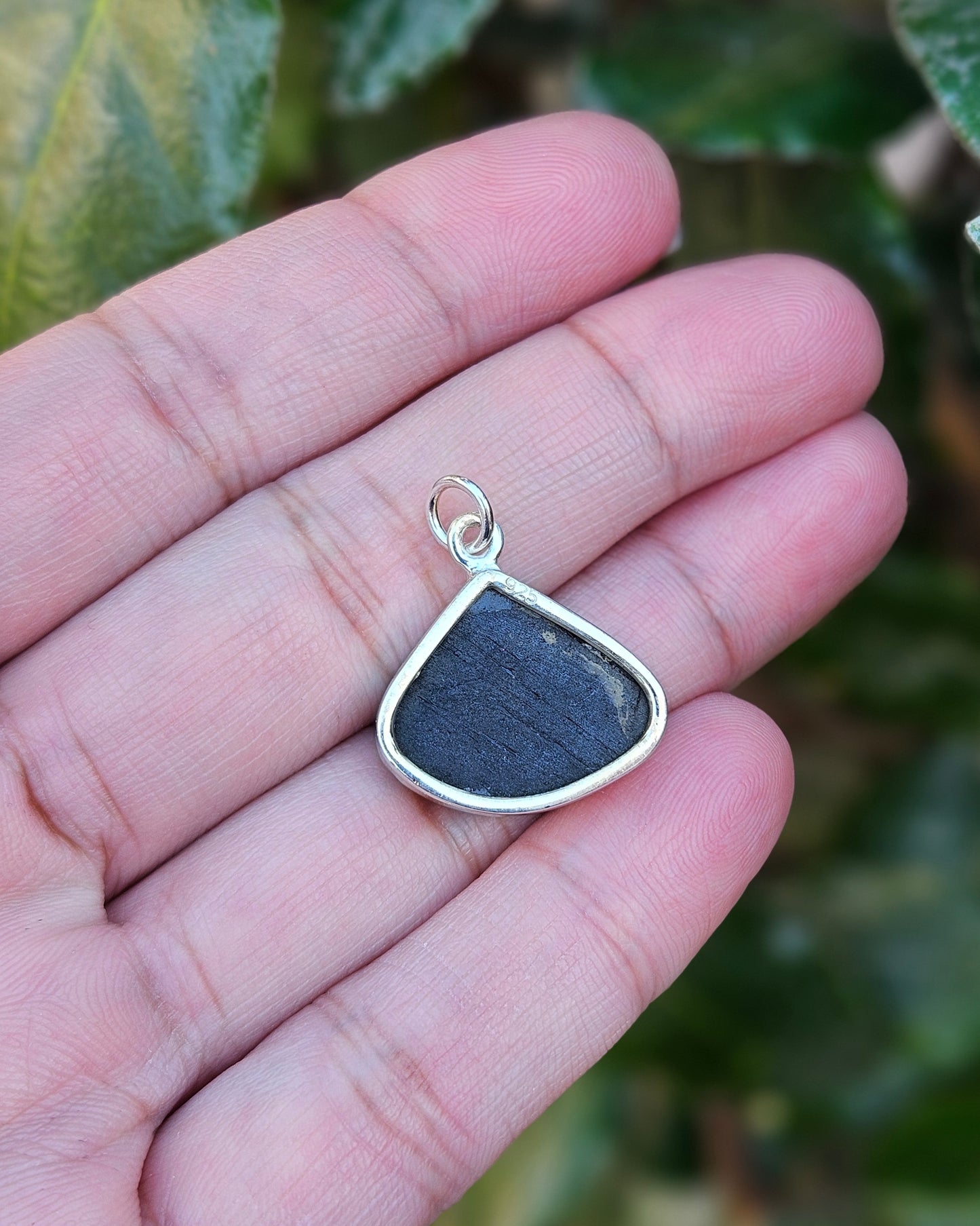 Raw Black Tourmaline Pendant Gaia