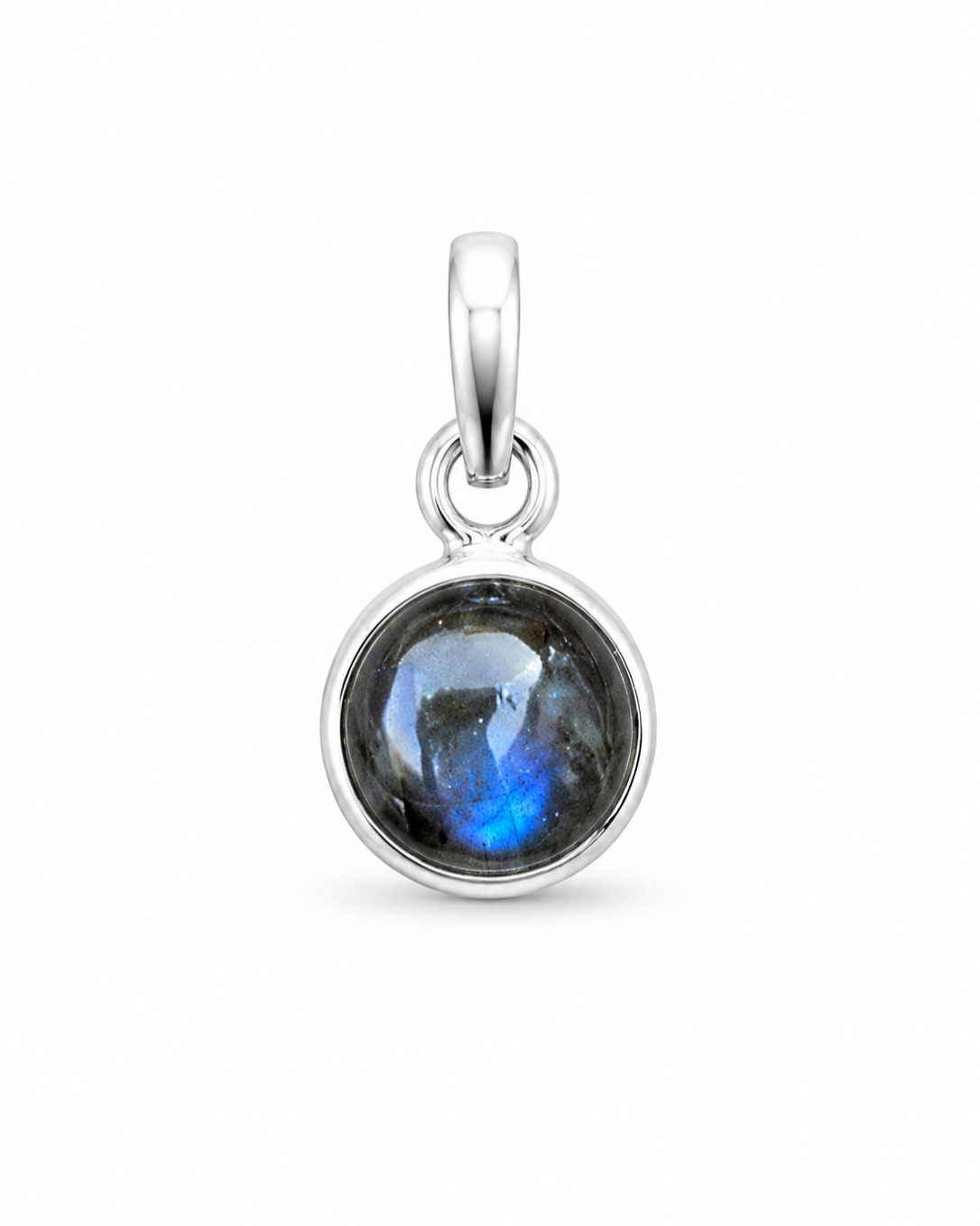 Labradorite Pendant Puck