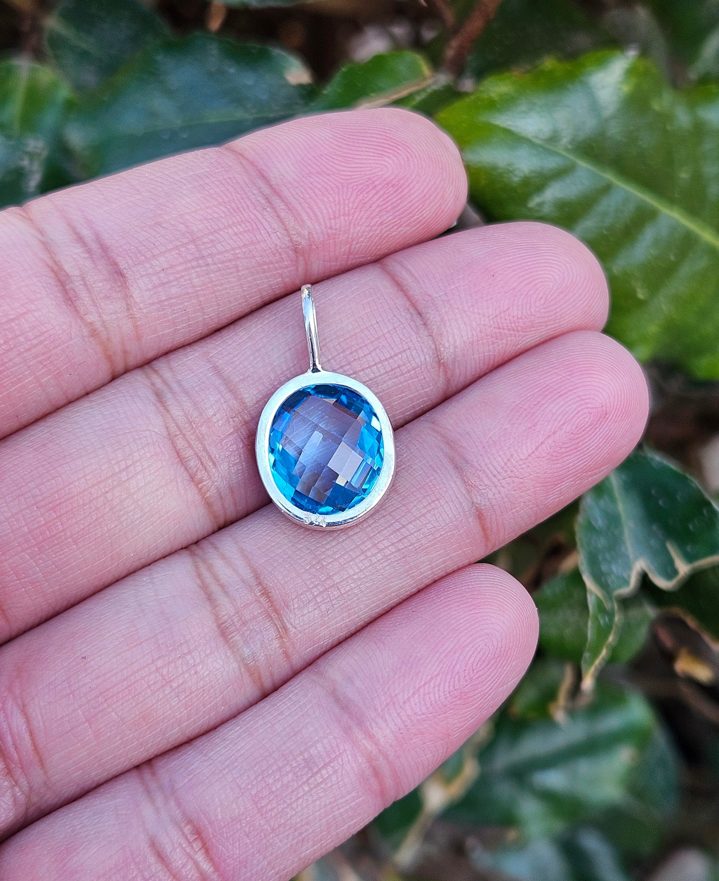 Blue Topaz Pendant Aylin