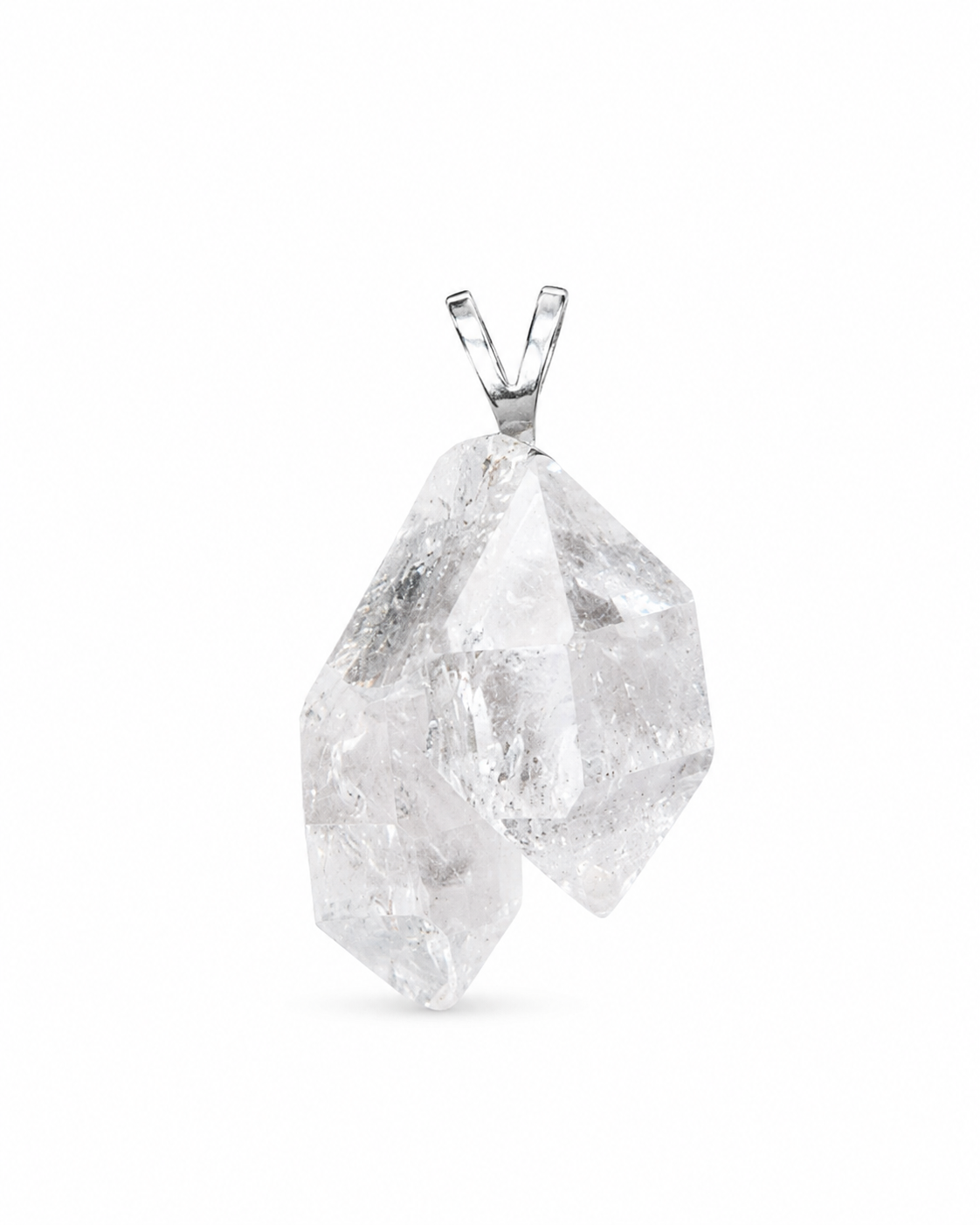 Vrijvorm Herkimer Diamant Hanger Aris