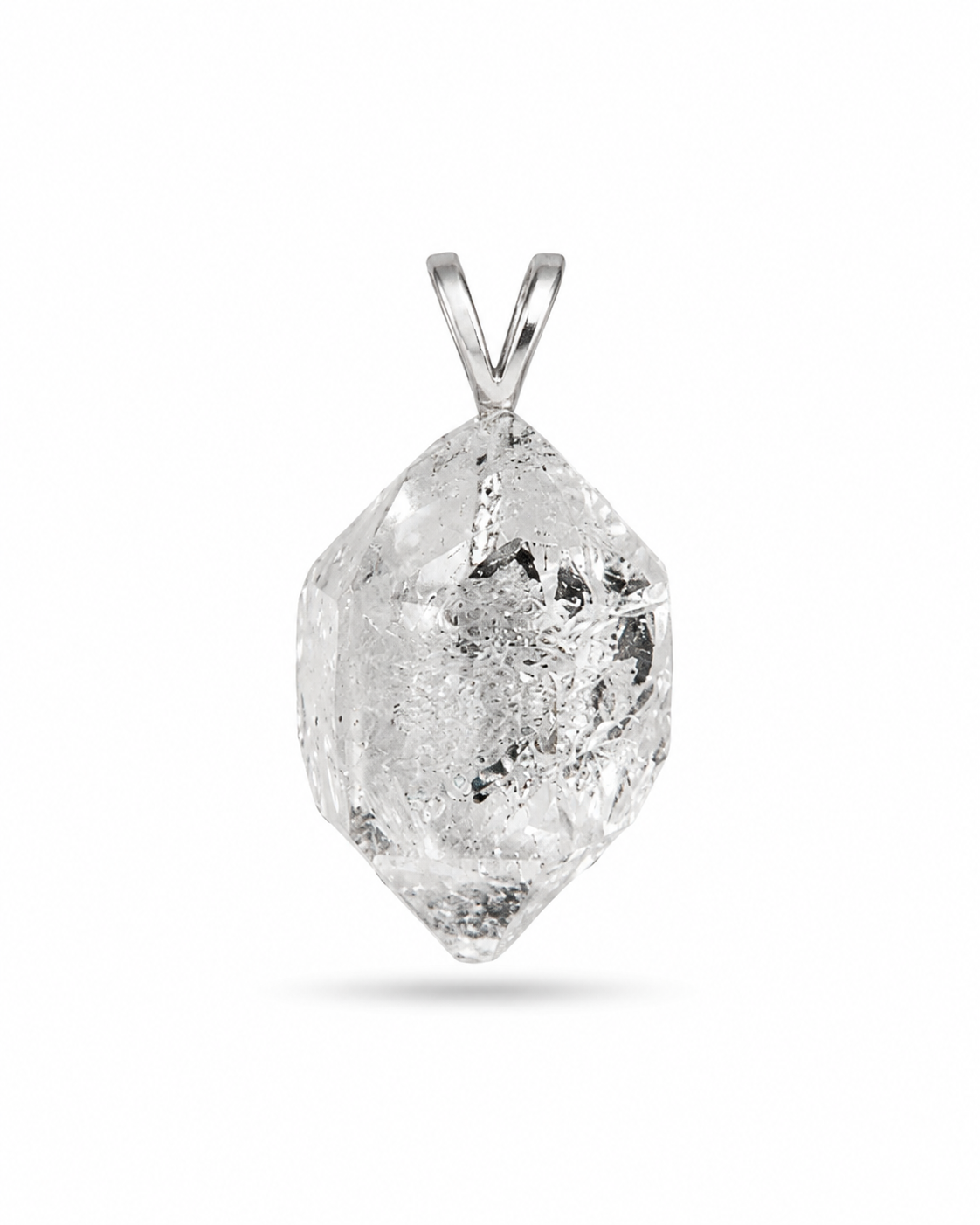 Ruwe Herkimer Diamant Hanger Sanctus